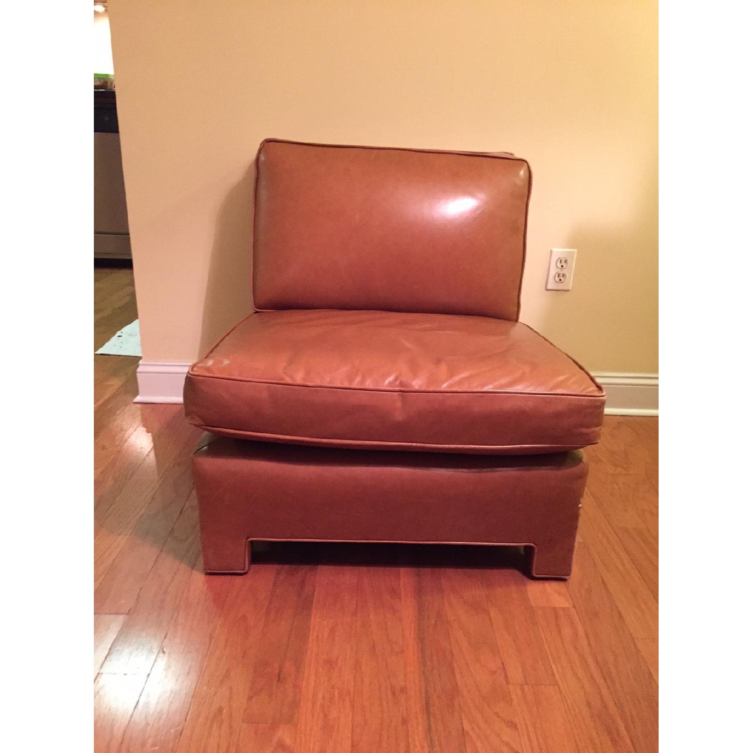 Mid-Century Leather Chair - image-1