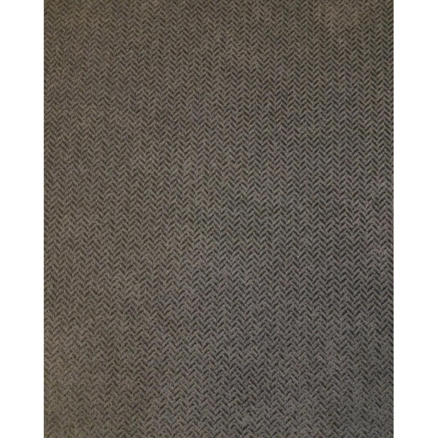 West Elm Elton Faux Suede Settee in Heather Gray - image-6