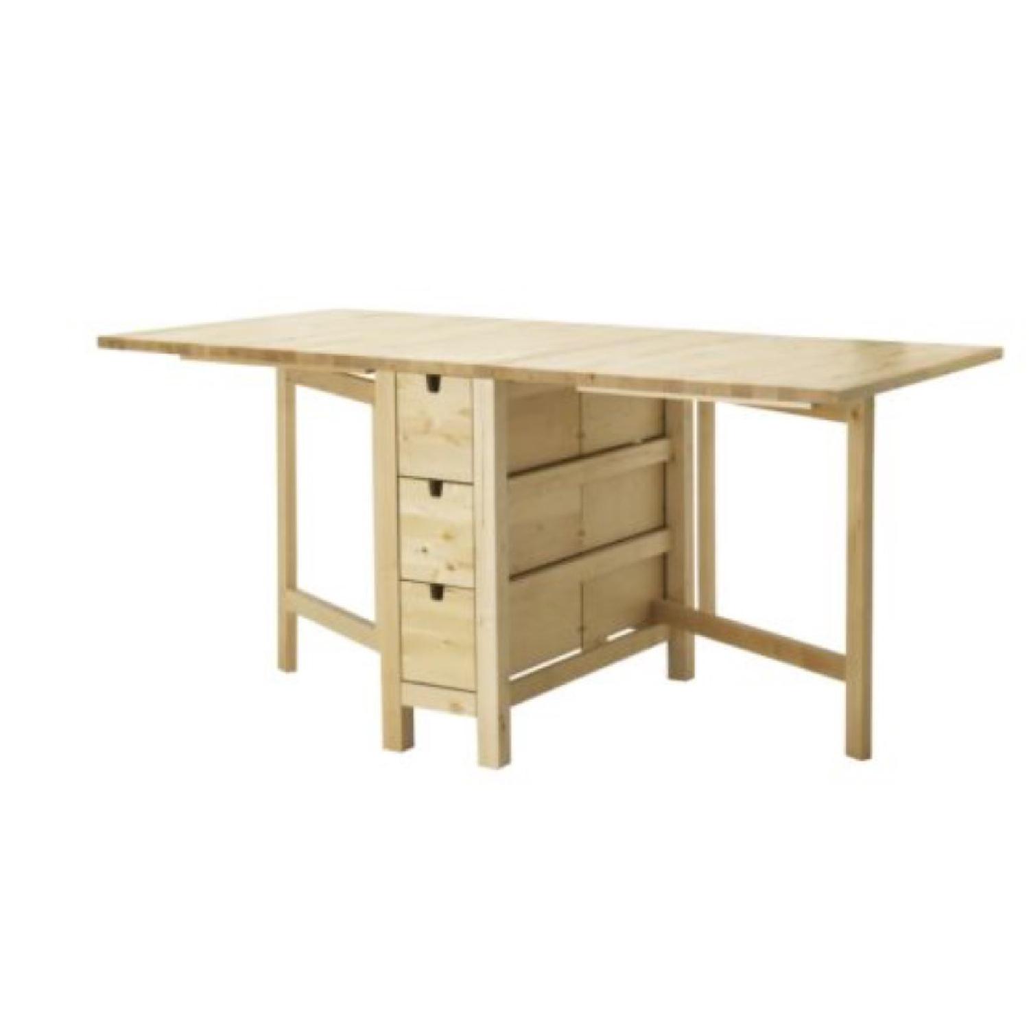 Ikea Norden Gateleg Table in Birch - image-0