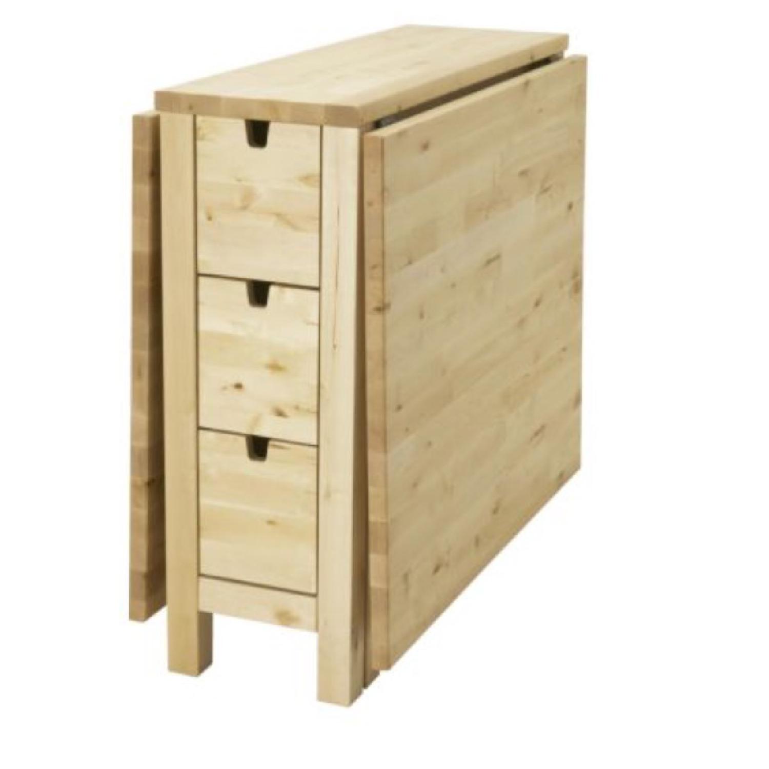 Ikea Norden Gateleg Table in Birch - image-2