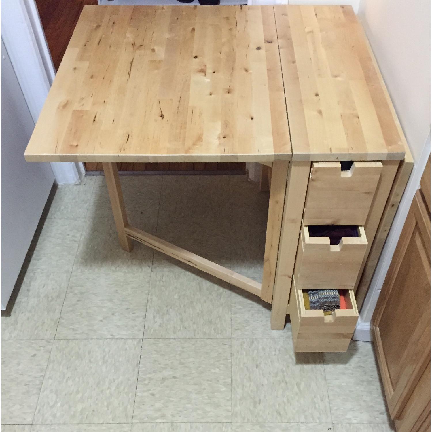 Ikea Norden Gateleg Table in Birch - image-4