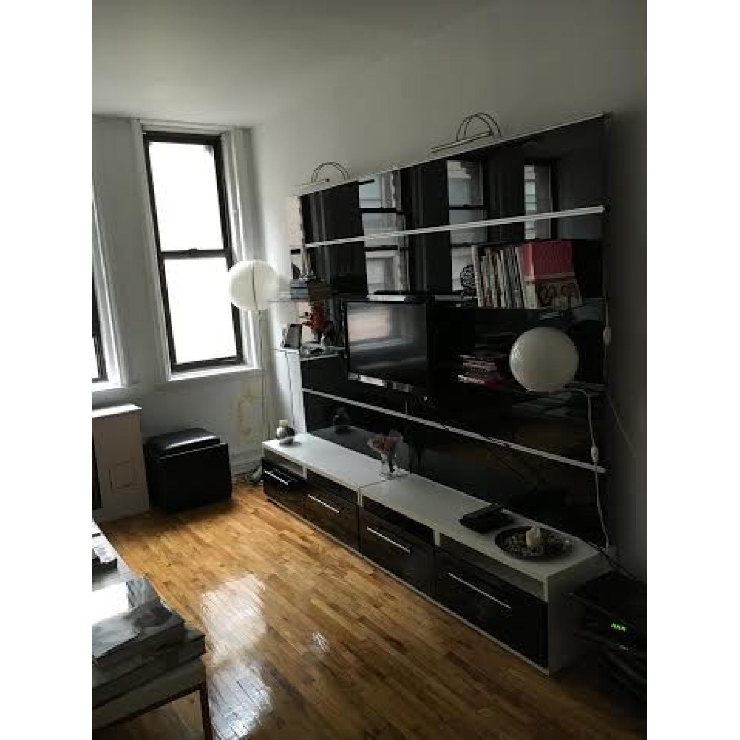 Ikea Design Glass TV Stand and Storage - image-2