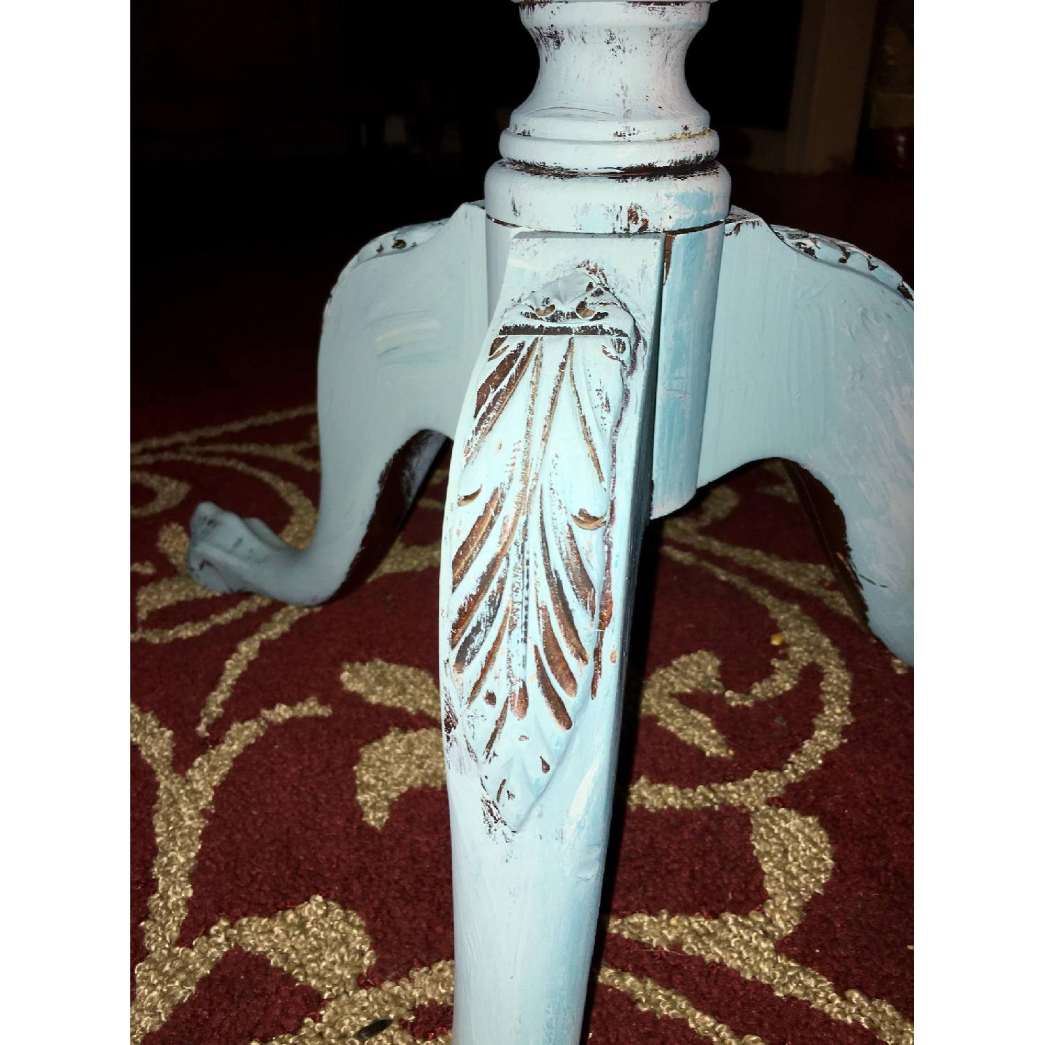 Antique Two Tier Pie Crust Table - image-3