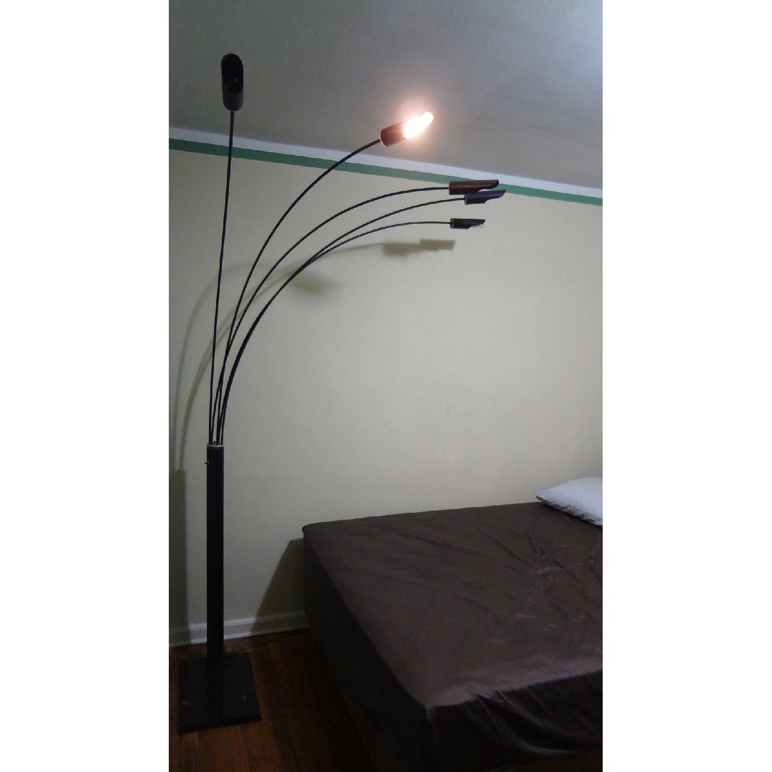 Five Lights Arch Lamp with Marble Base - image-1