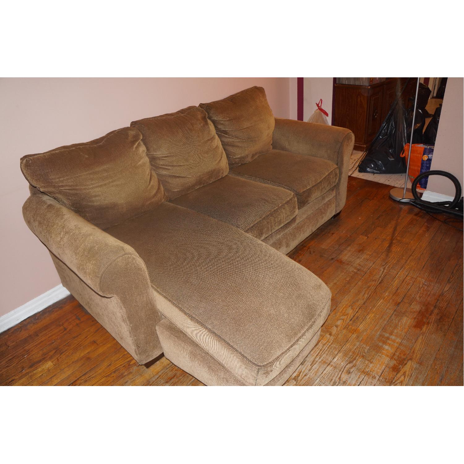 Loveseat w/ Chaise Lounge - image-2