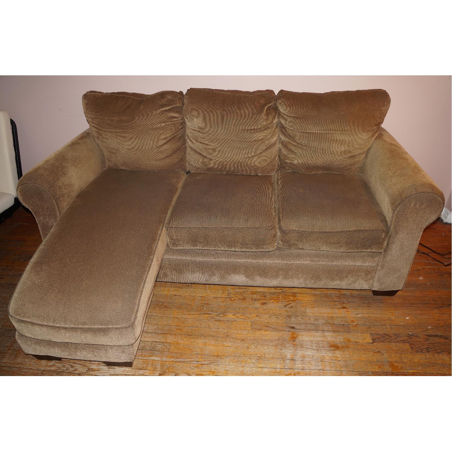 Loveseat w/ Chaise Lounge - image-3