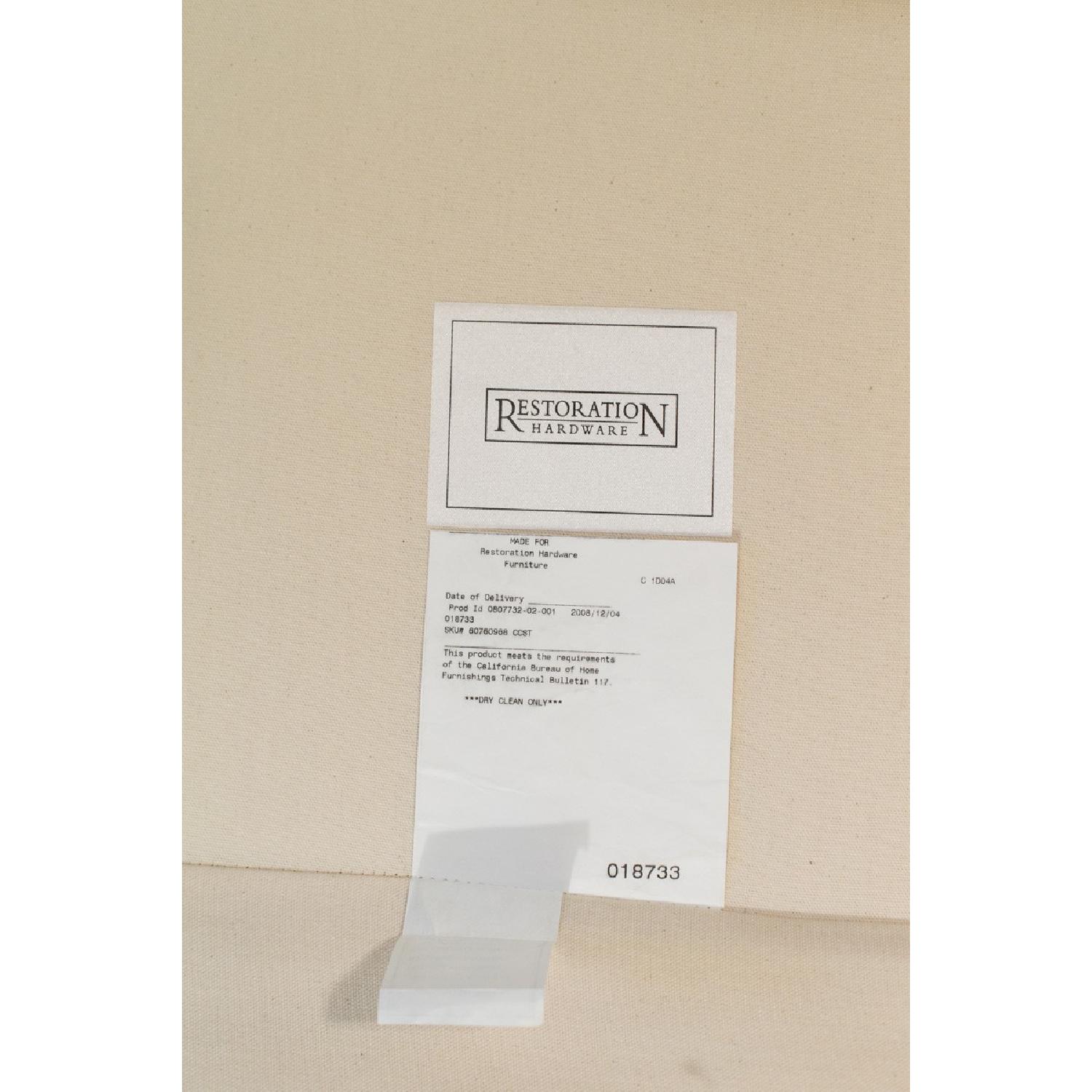 Restoration Hardware Sectional Sofa w/ Chaise - image-5