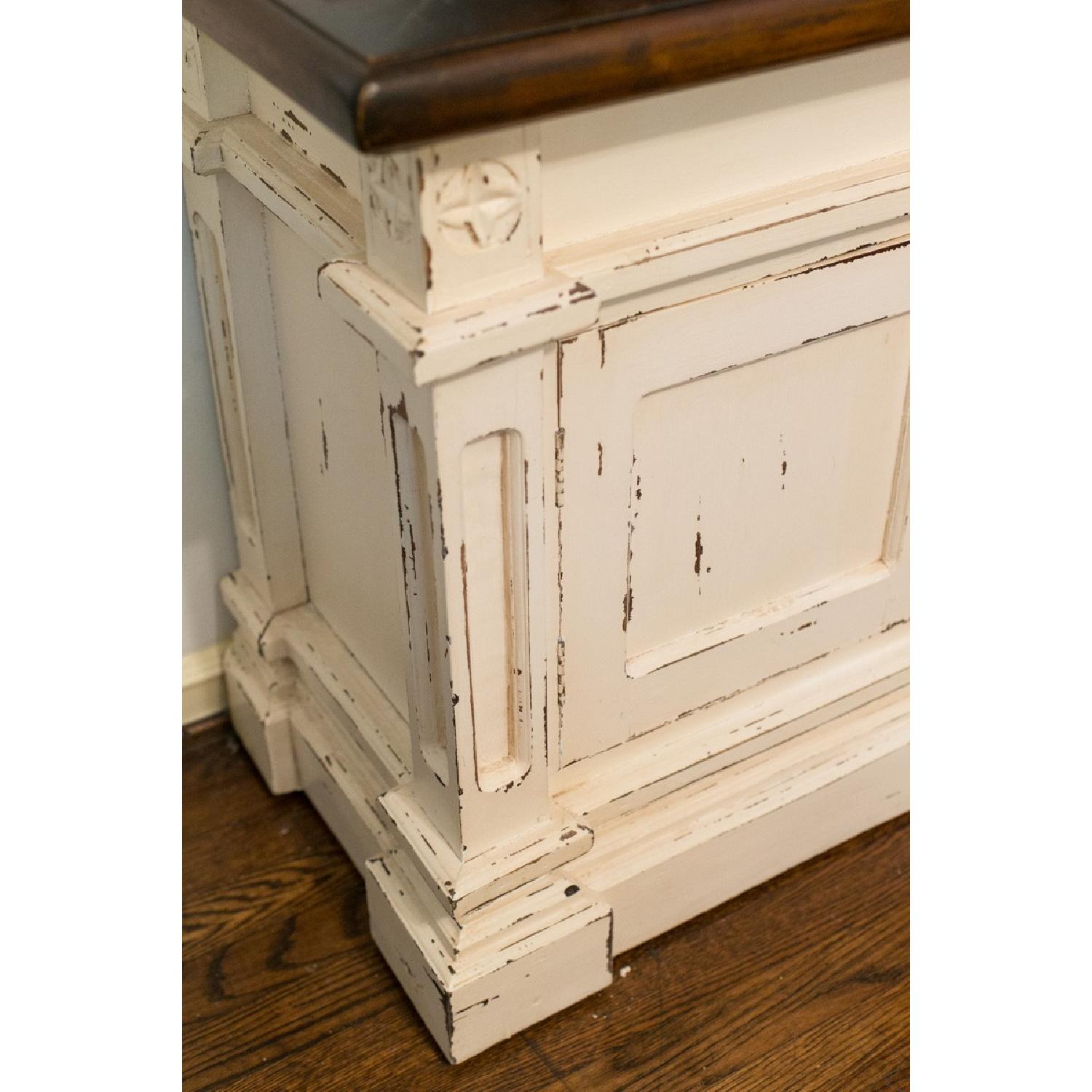 Hand Crafted Rustic Media/Television Console - image-3