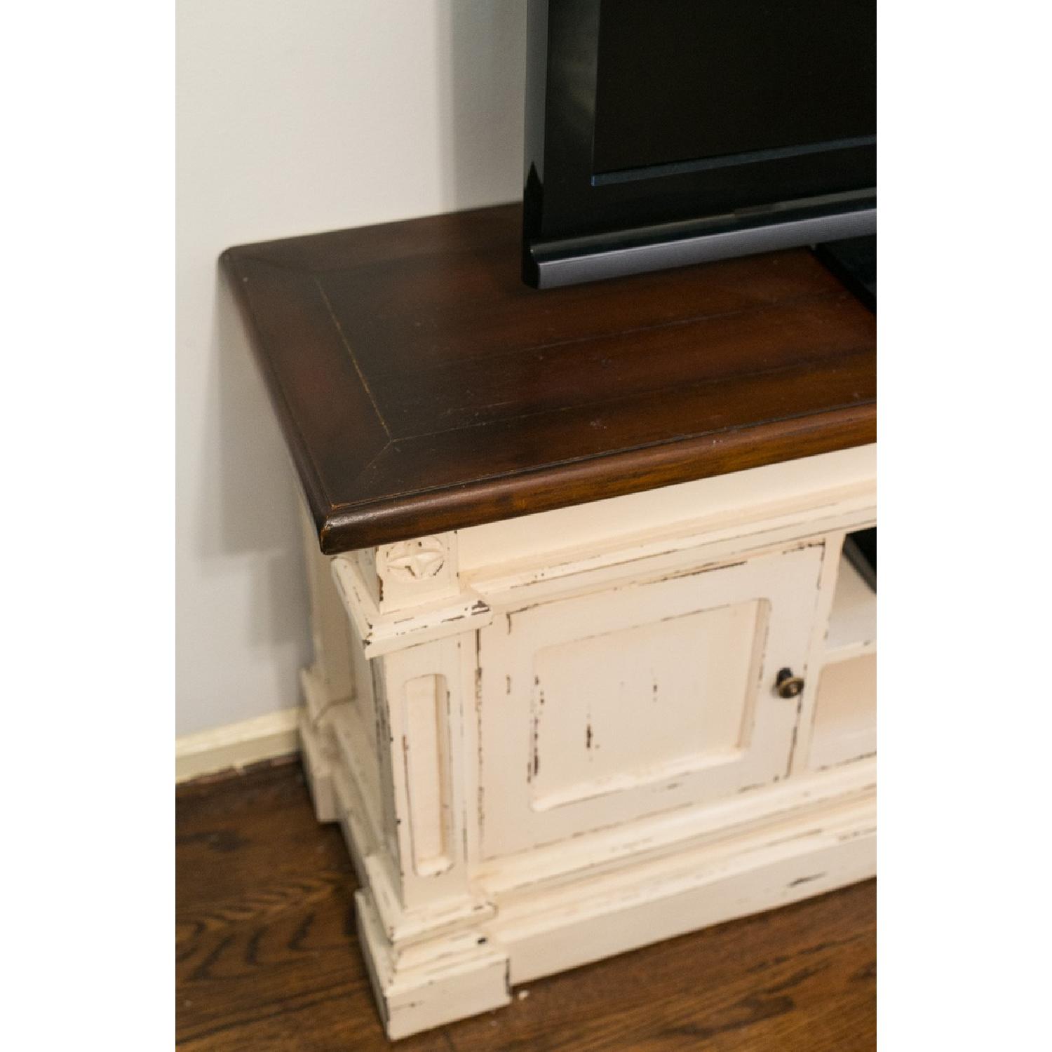 Hand Crafted Rustic Media/Television Console - image-5