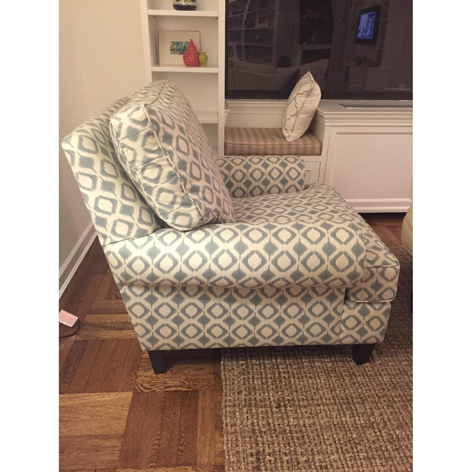 Madison Furniture Barn Ikat Upholstered Armchairs - 2 Available - image-3