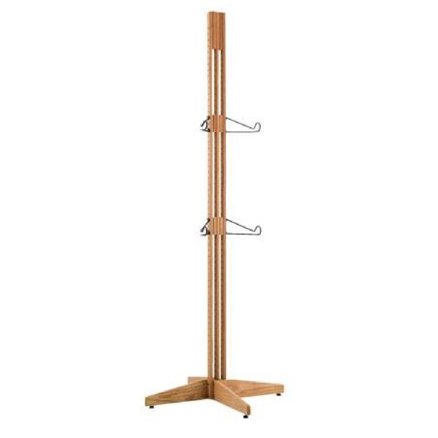 Gear Up Freestanding Oak Bike Rack - AptDeco