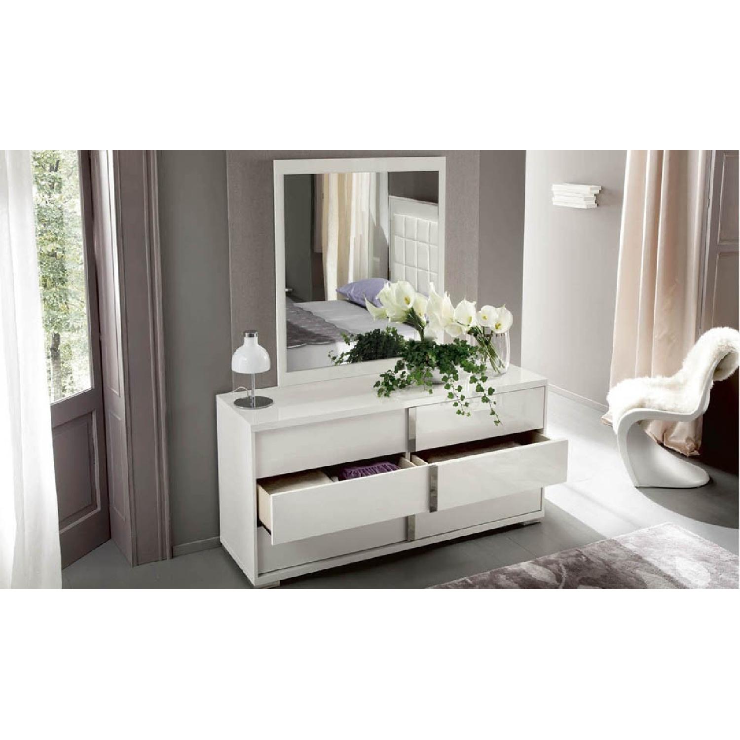 Alf Mystic White 6 Drawer Dresser W Mirror 3 Available Aptdeco