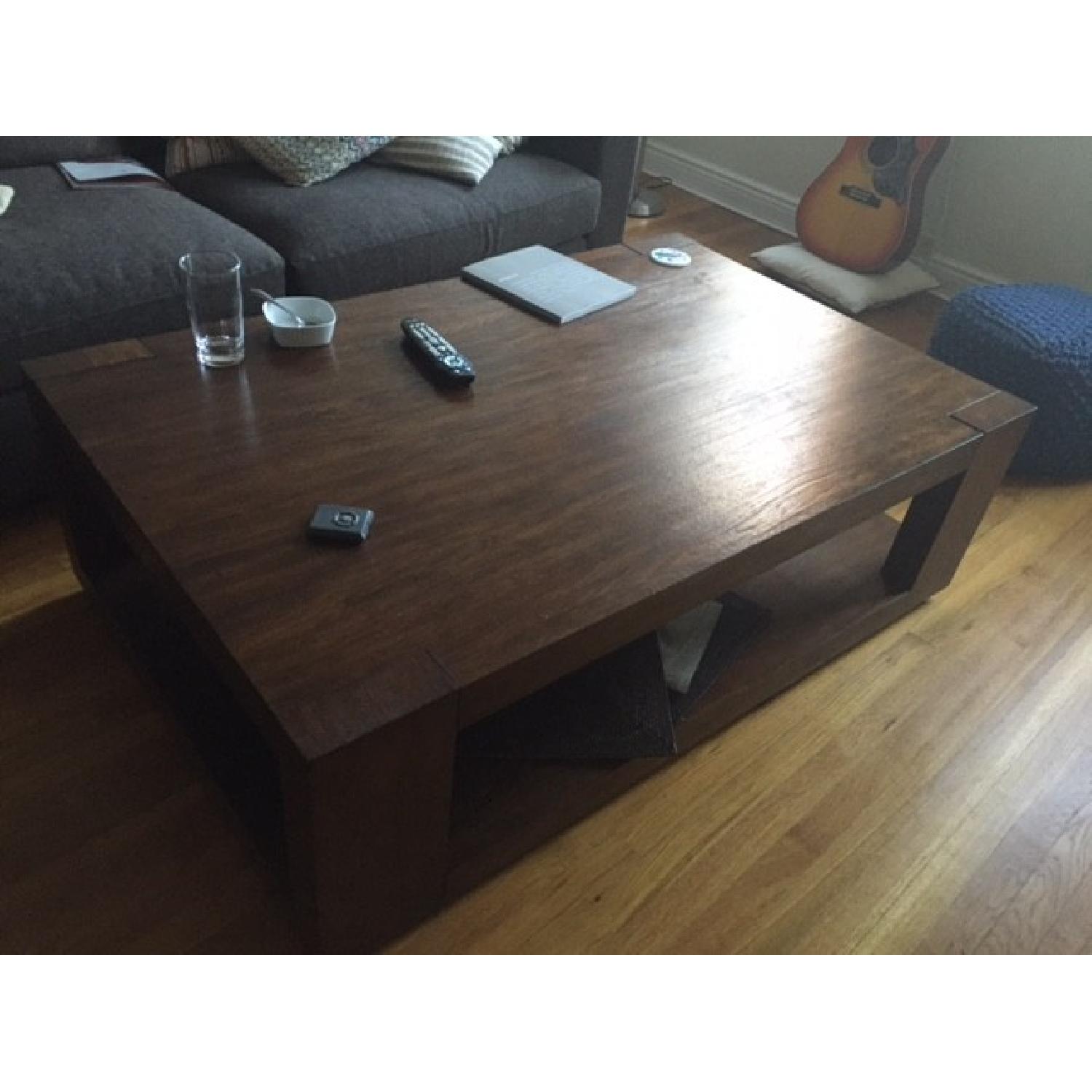 Crate & Barrel Lodge Coffee Table - image-1