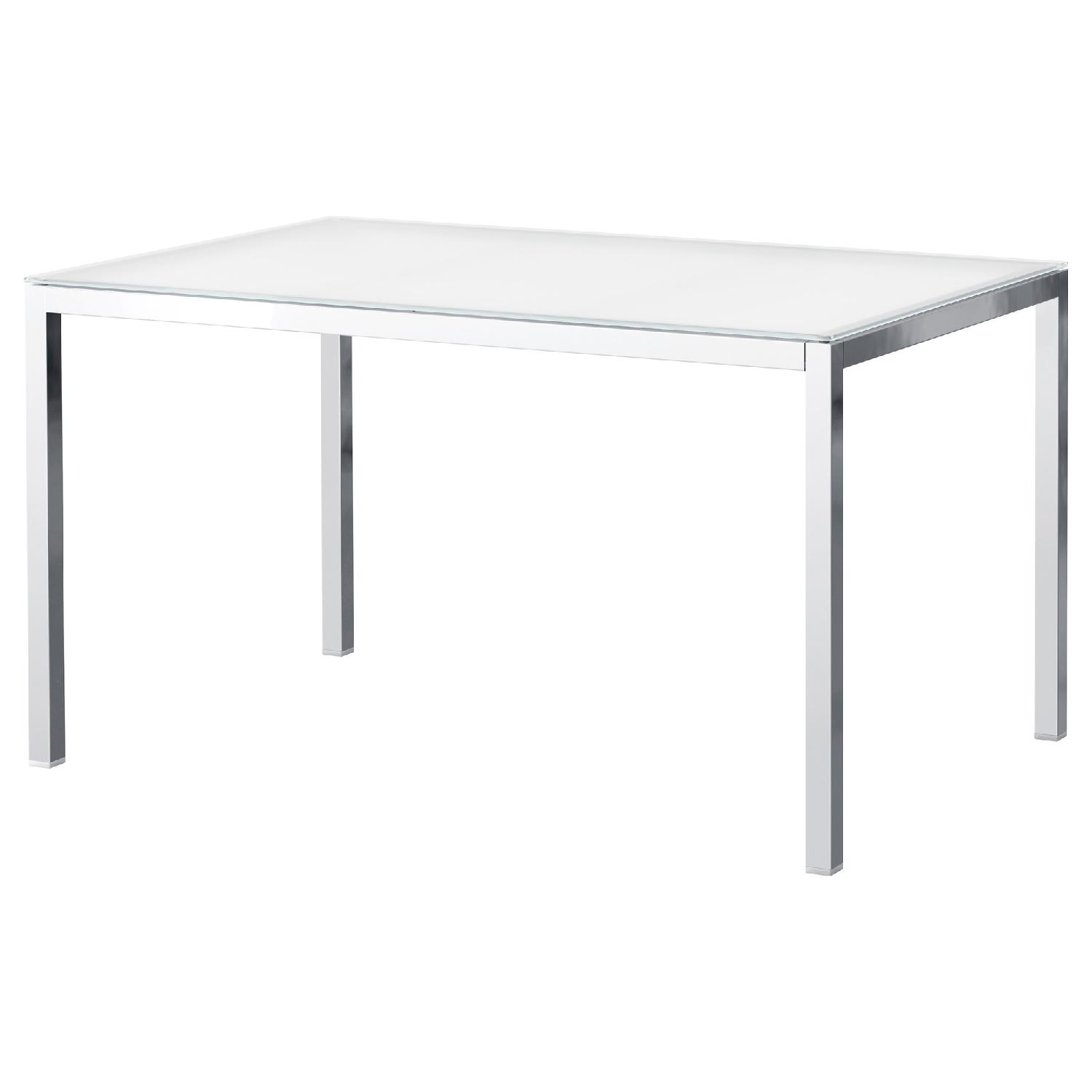 Ikea Torsby Glass Top Dining Table AptDeco
