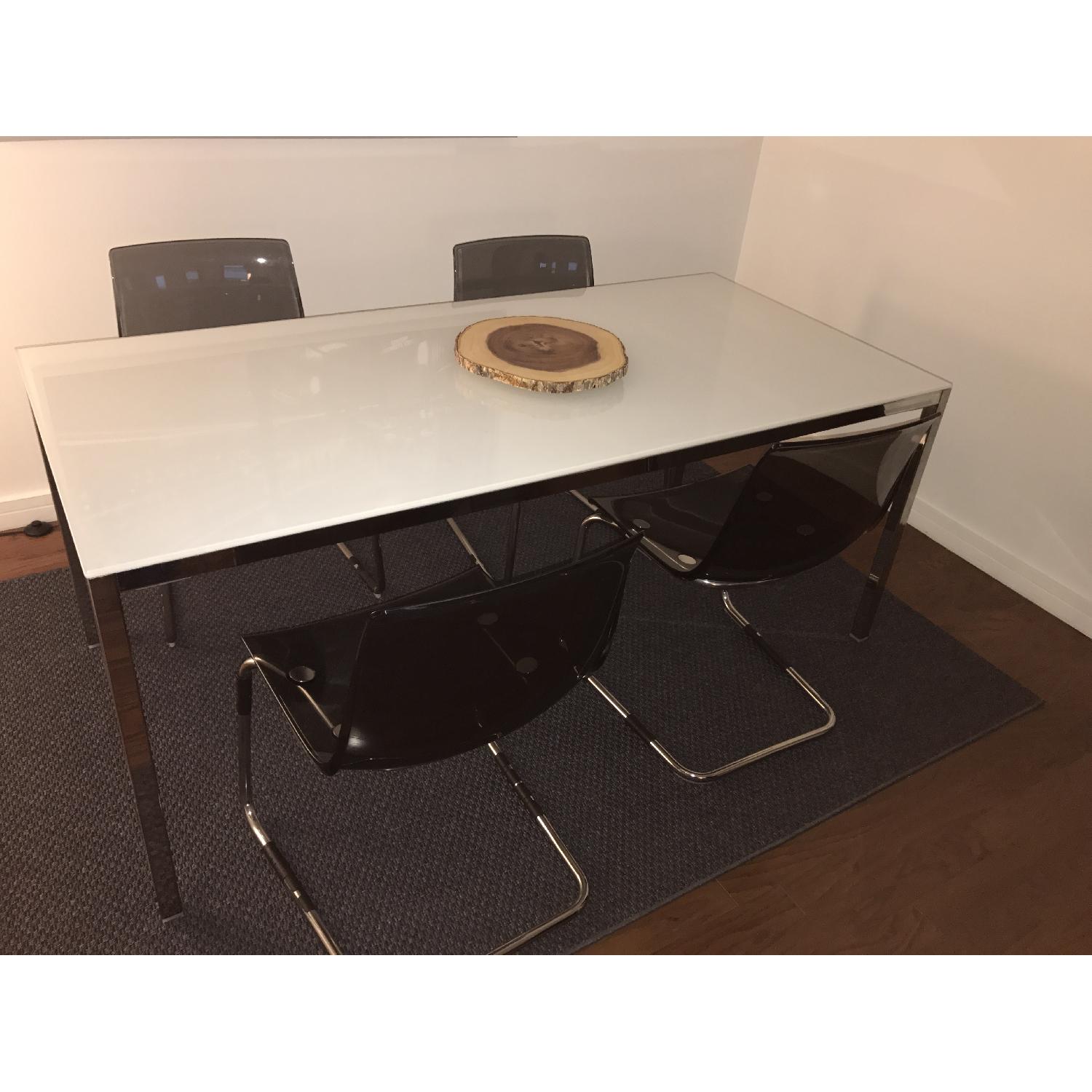 Ikea Torsby Glass Top Dining Table - image-2