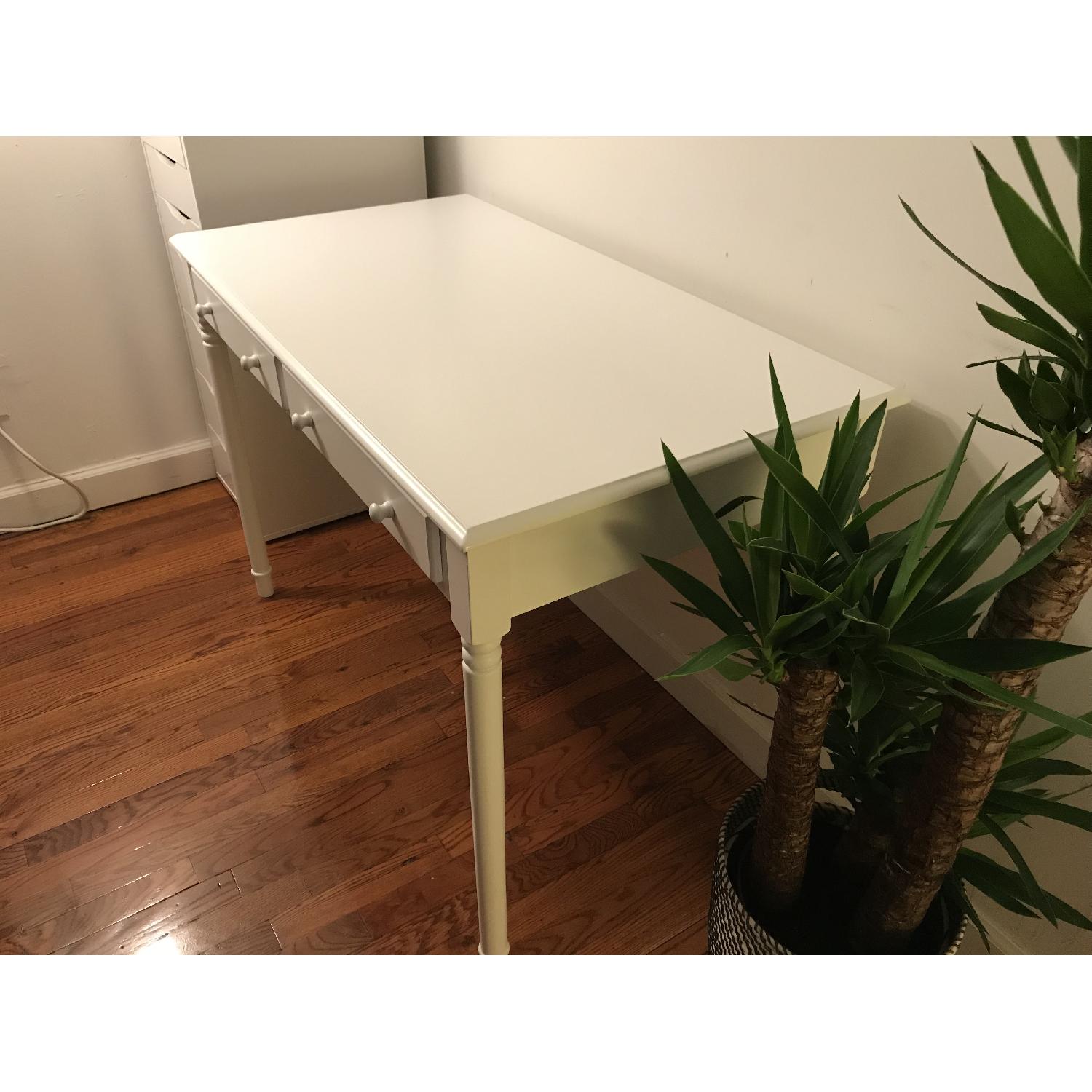Andover Mills Pinckneyville White Wood Desk - image-2