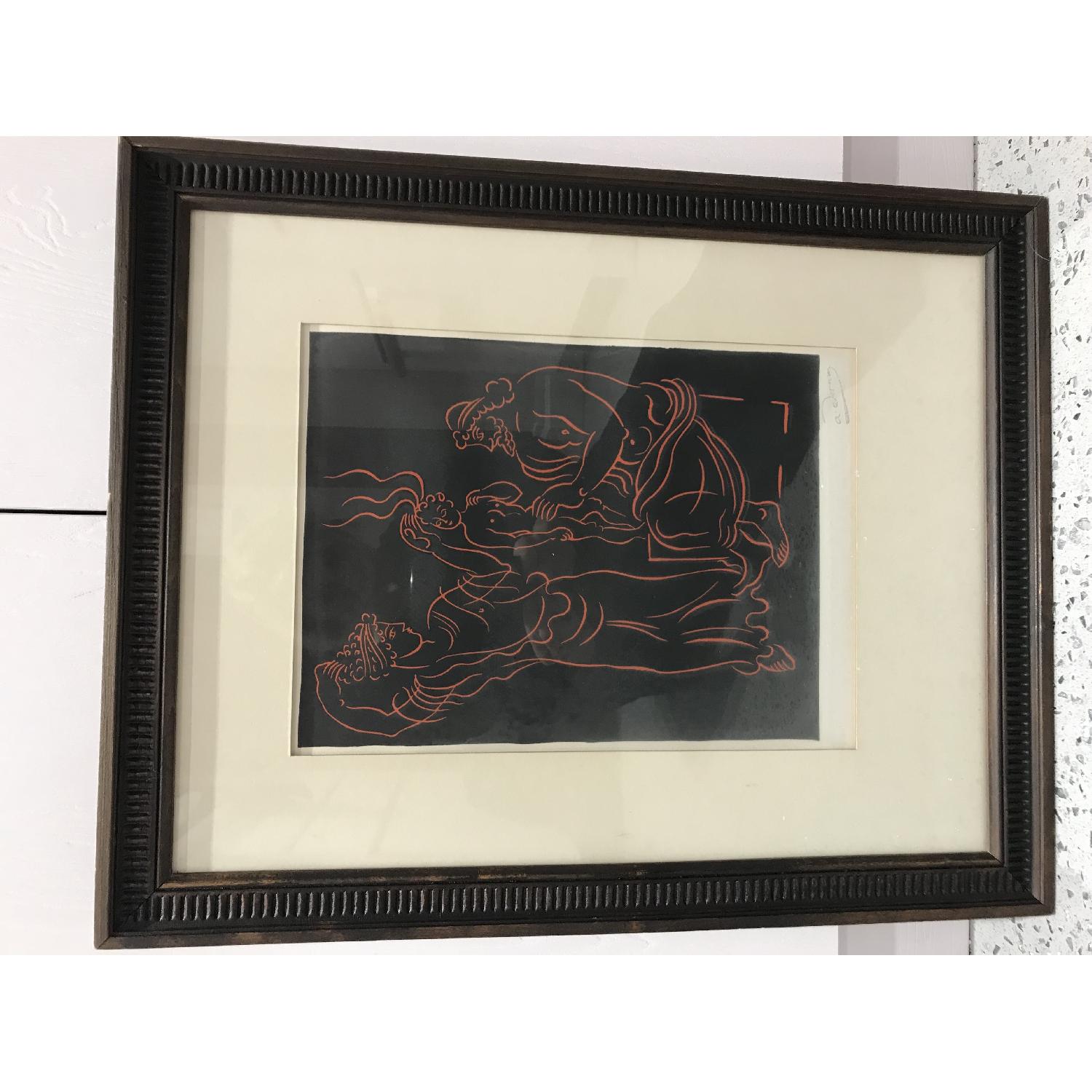 Andre Derain L'Enfant Lithograph Estate Stamp - image-6