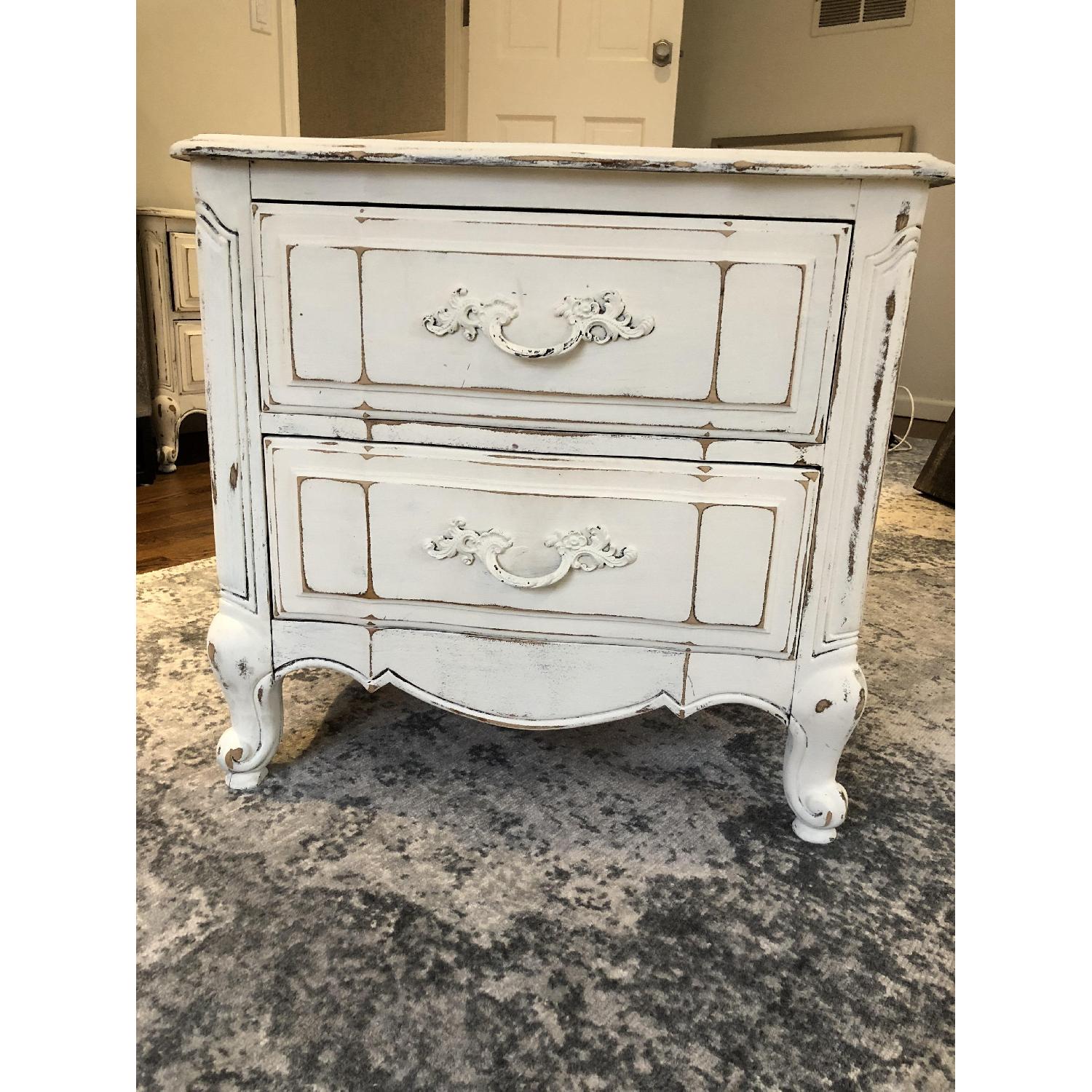 Refinished Rustic Antique Nightstand - image-2