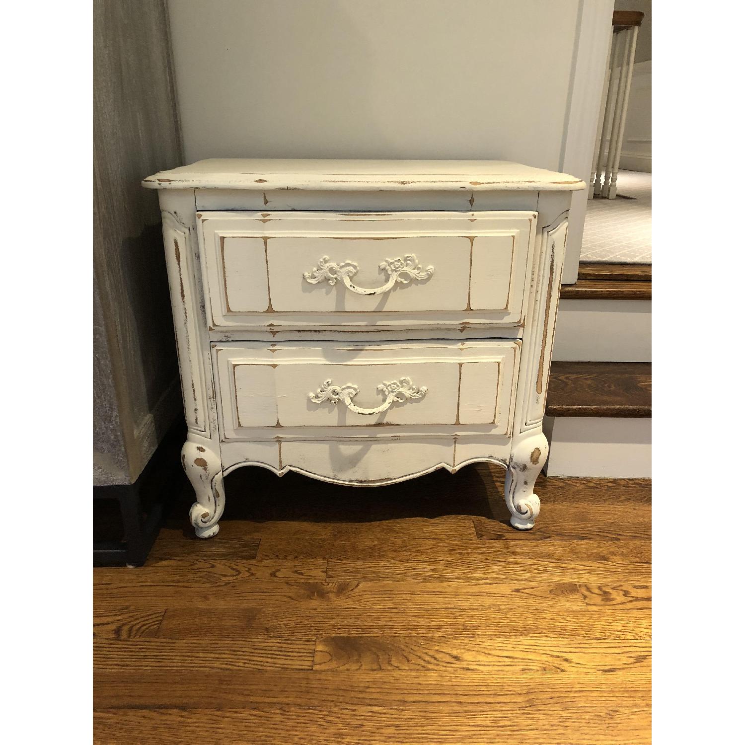 Refinished Rustic Antique Nightstand - image-6
