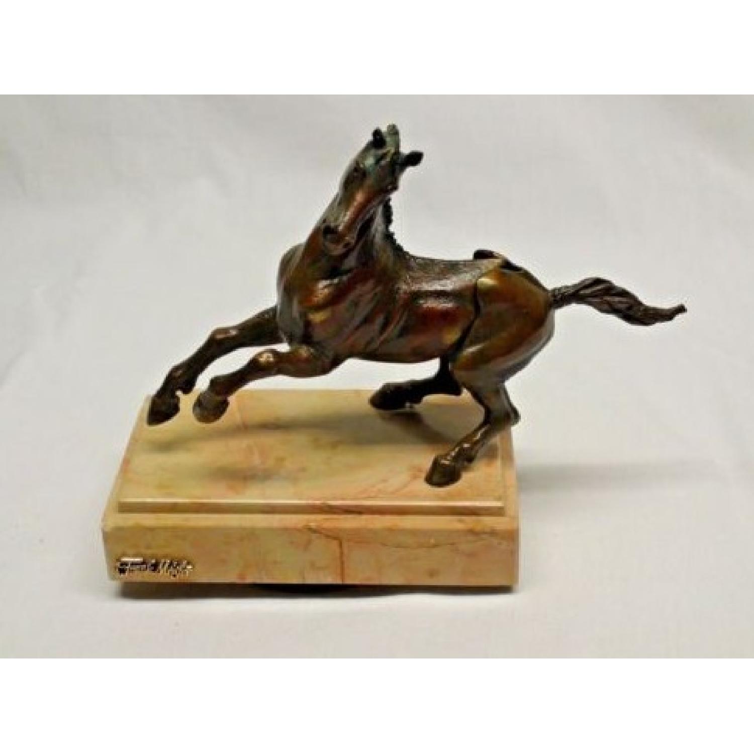Frank Meisler Bronze Horse Sculpture - image-1