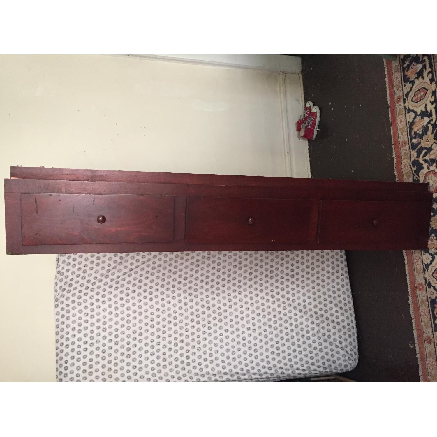 Gothic Cabinet Craft Twin Size Platform Bed w/ Drawers - image-3
