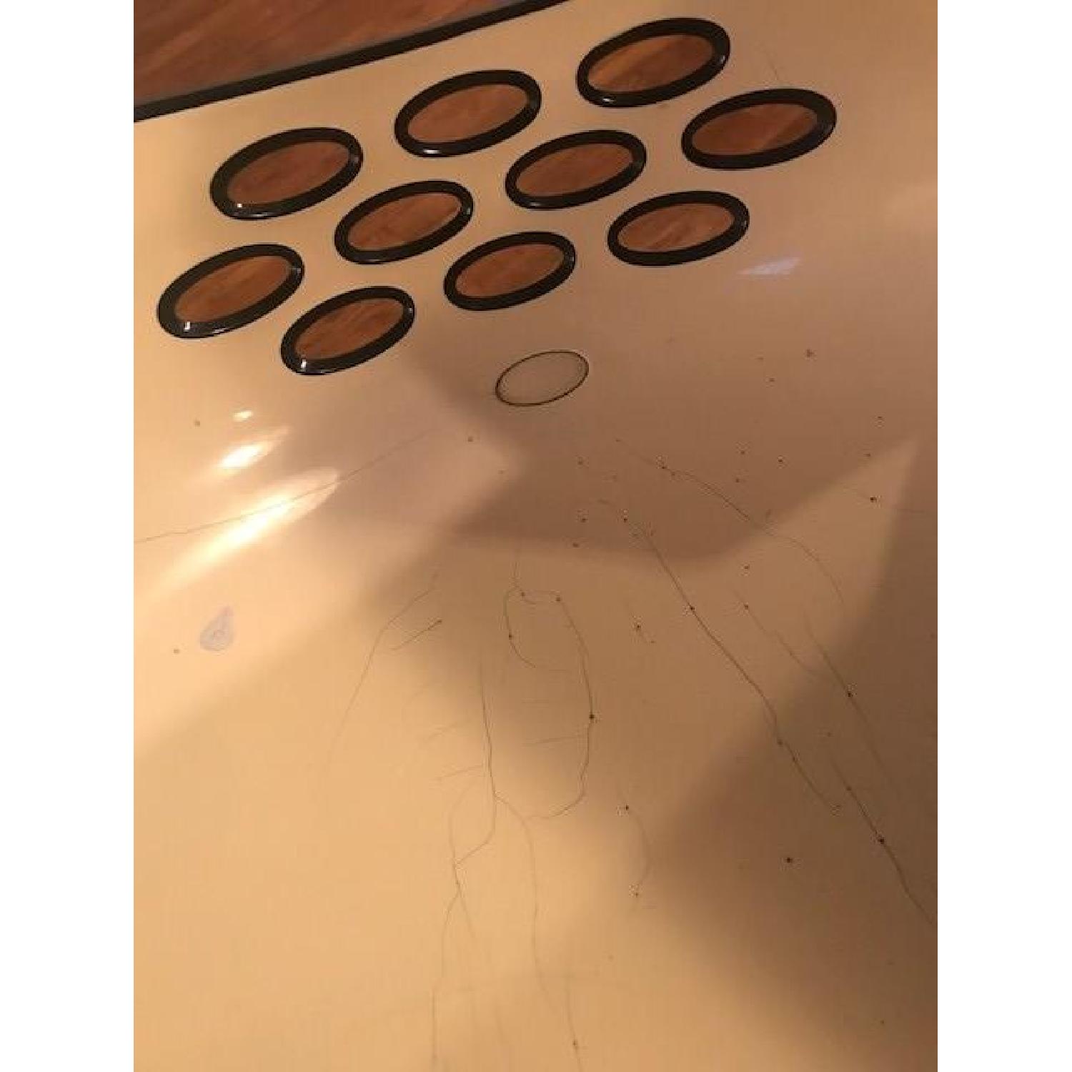 Calligaris Gas Swivel Stool in White Lacquer - image-2