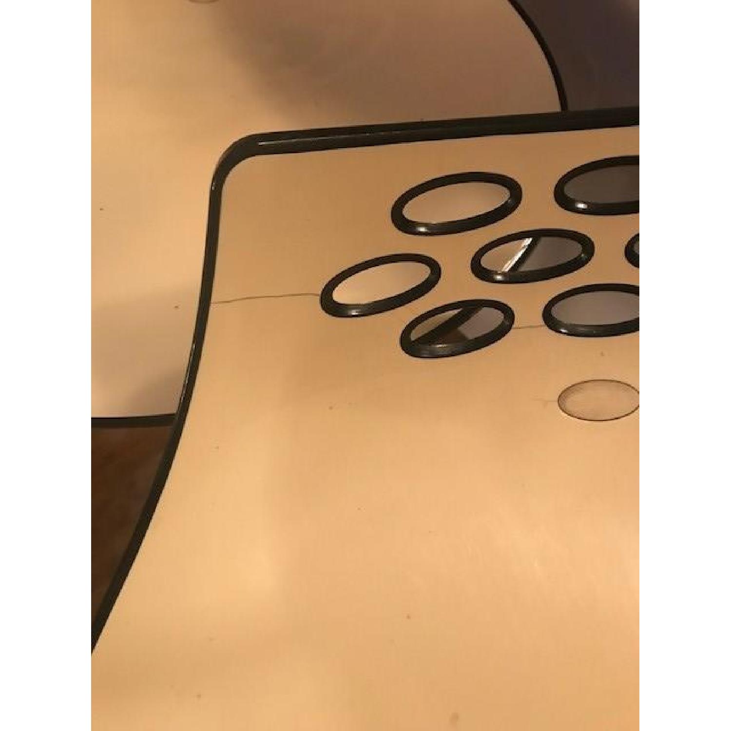 Calligaris Gas Swivel Stool in White Lacquer - image-3