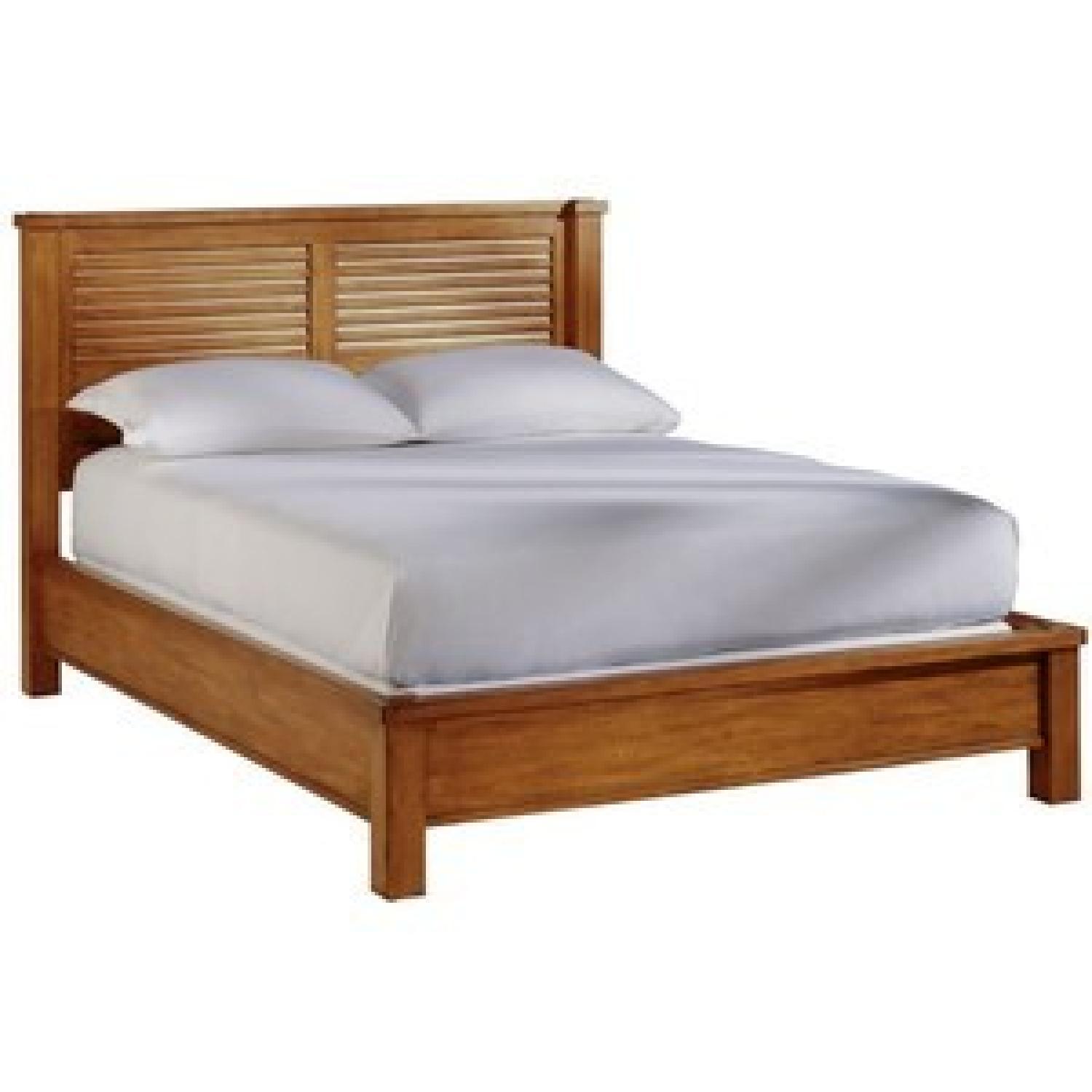 Ethan Allen Drake Queen Bed Frame AptDeco