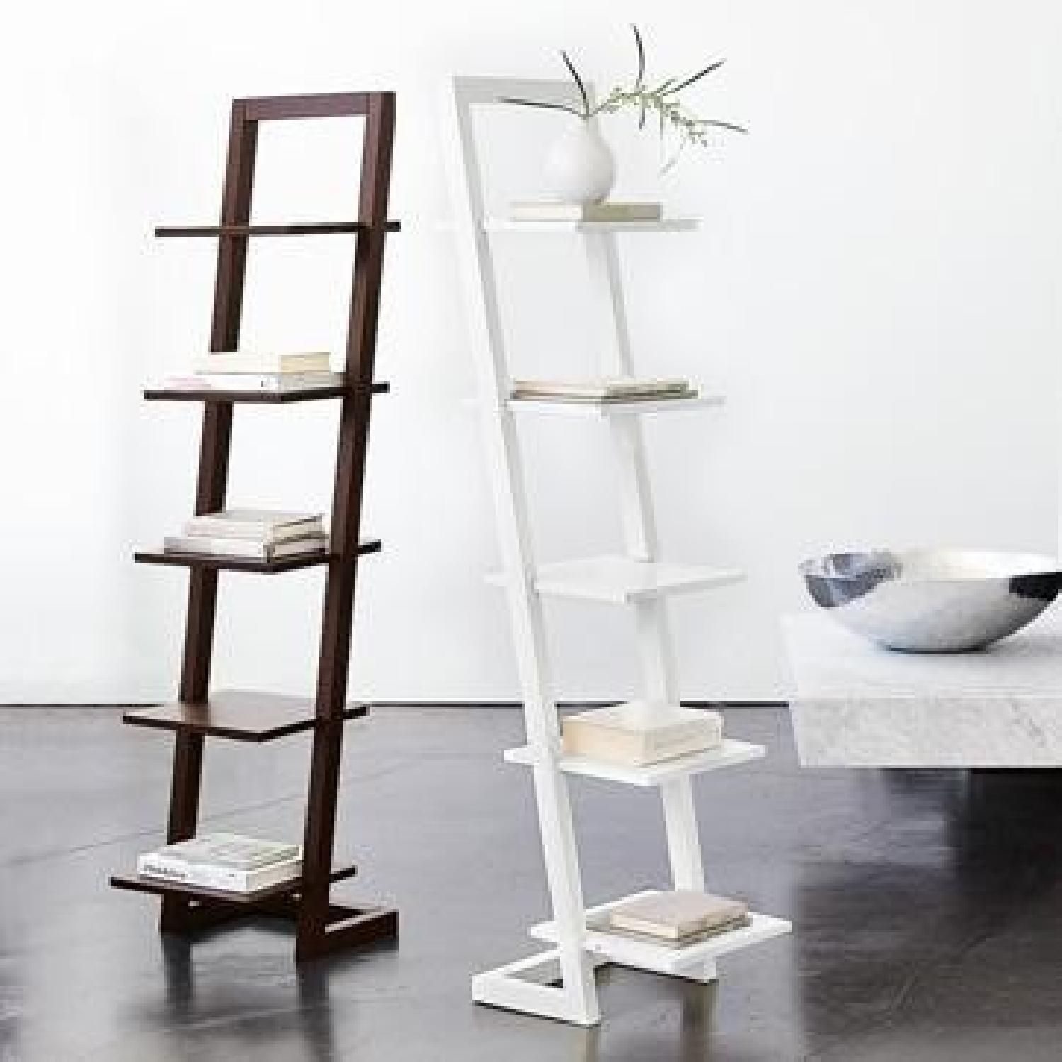 West Elm Apex Tower Bookcase in White - image-2
