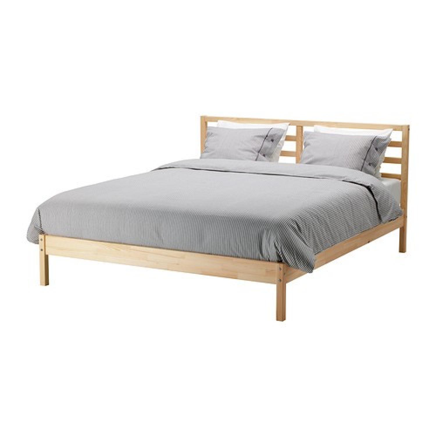 Ikea Tarva Full Bed Frame AptDeco