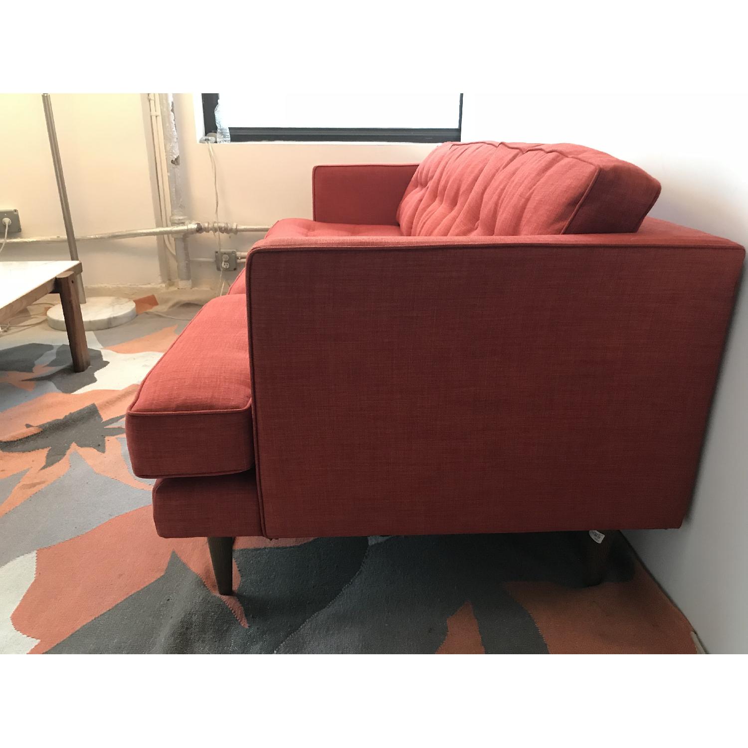West Elm Peggy Sofa in Cayenne - image-8