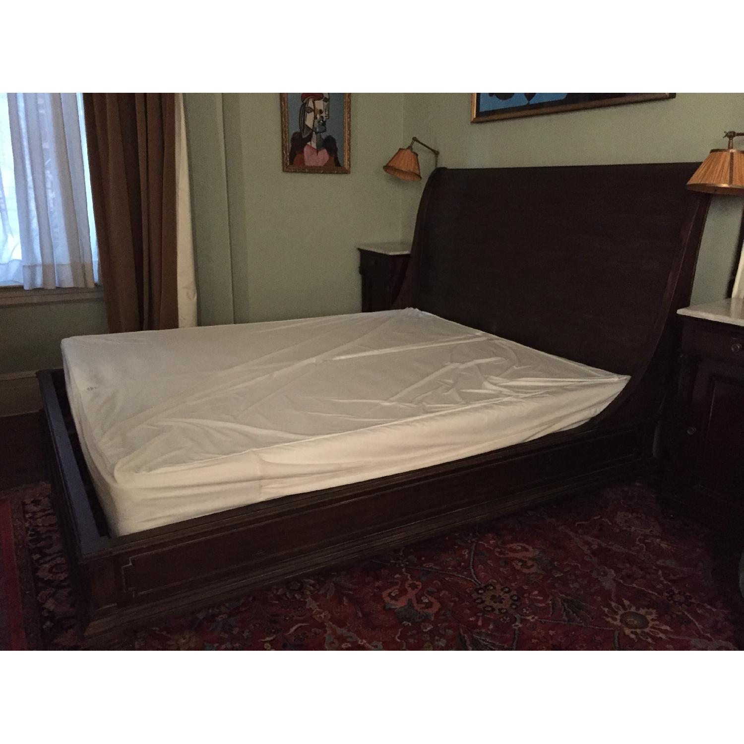 Restoration Hardware St James King Size Sleigh Bed - image-1