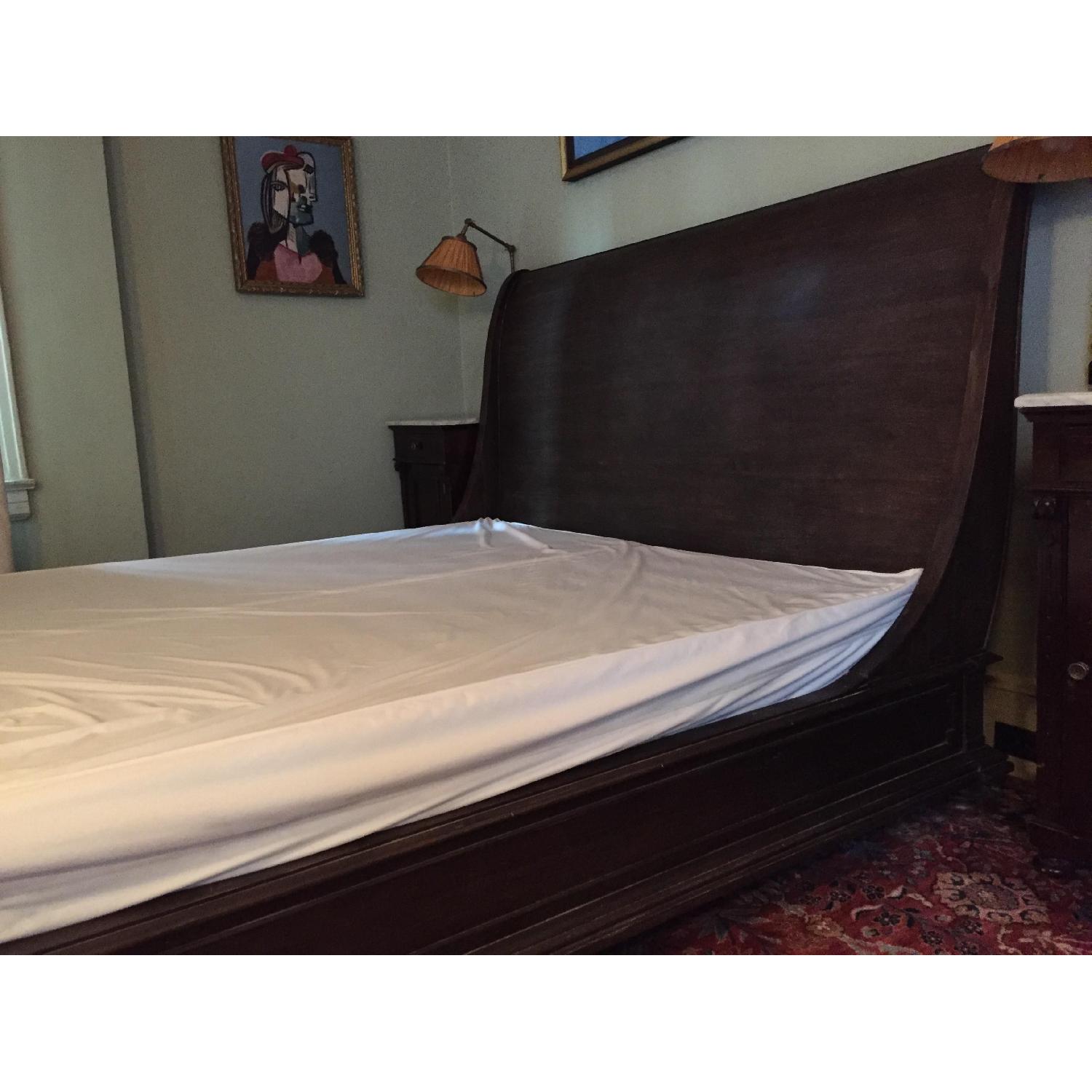 Restoration Hardware St James King Size Sleigh Bed - image-2