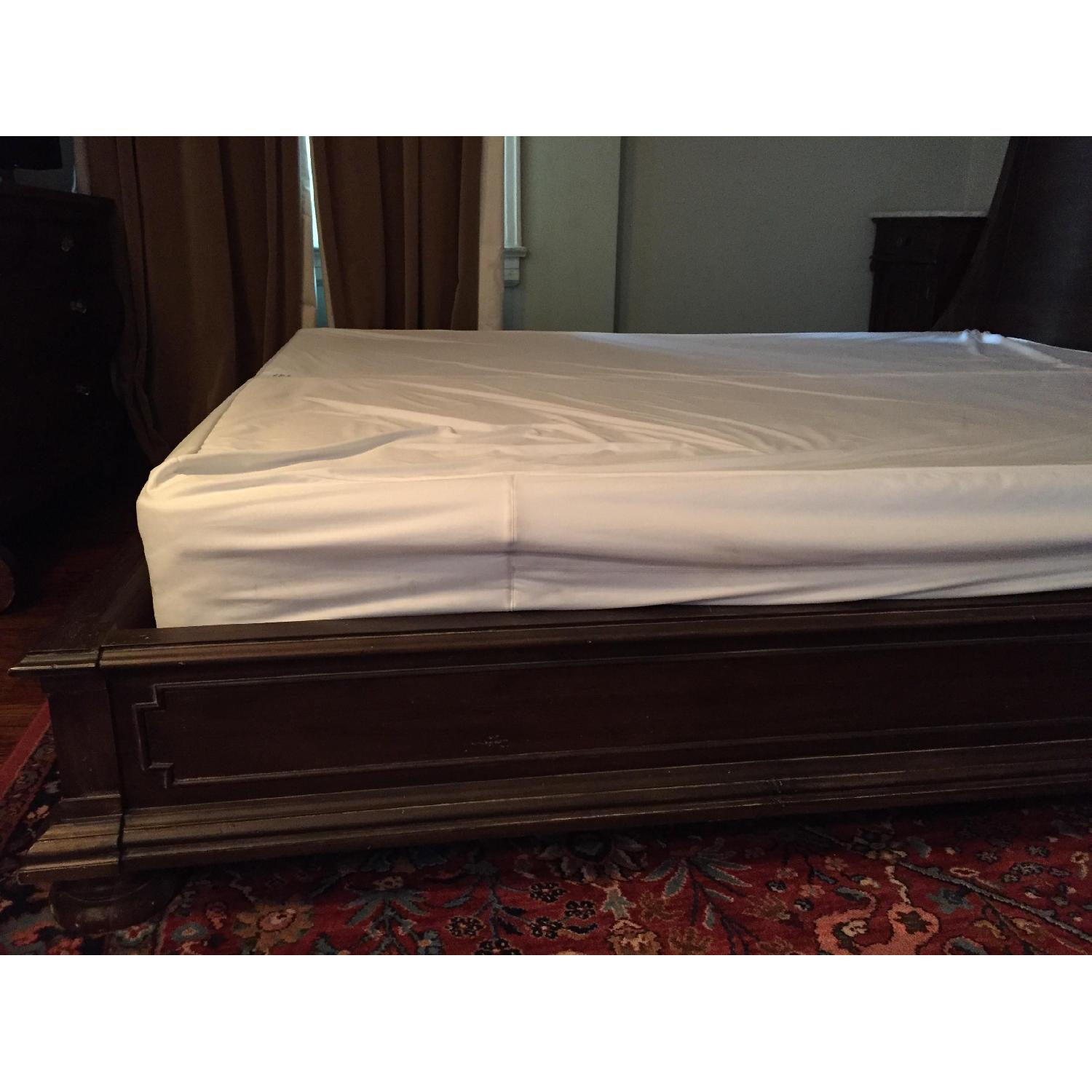 Restoration Hardware St James King Size Sleigh Bed - image-3