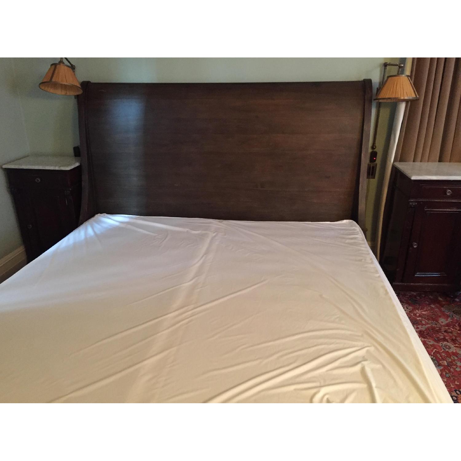 Restoration Hardware St James King Size Sleigh Bed - image-4