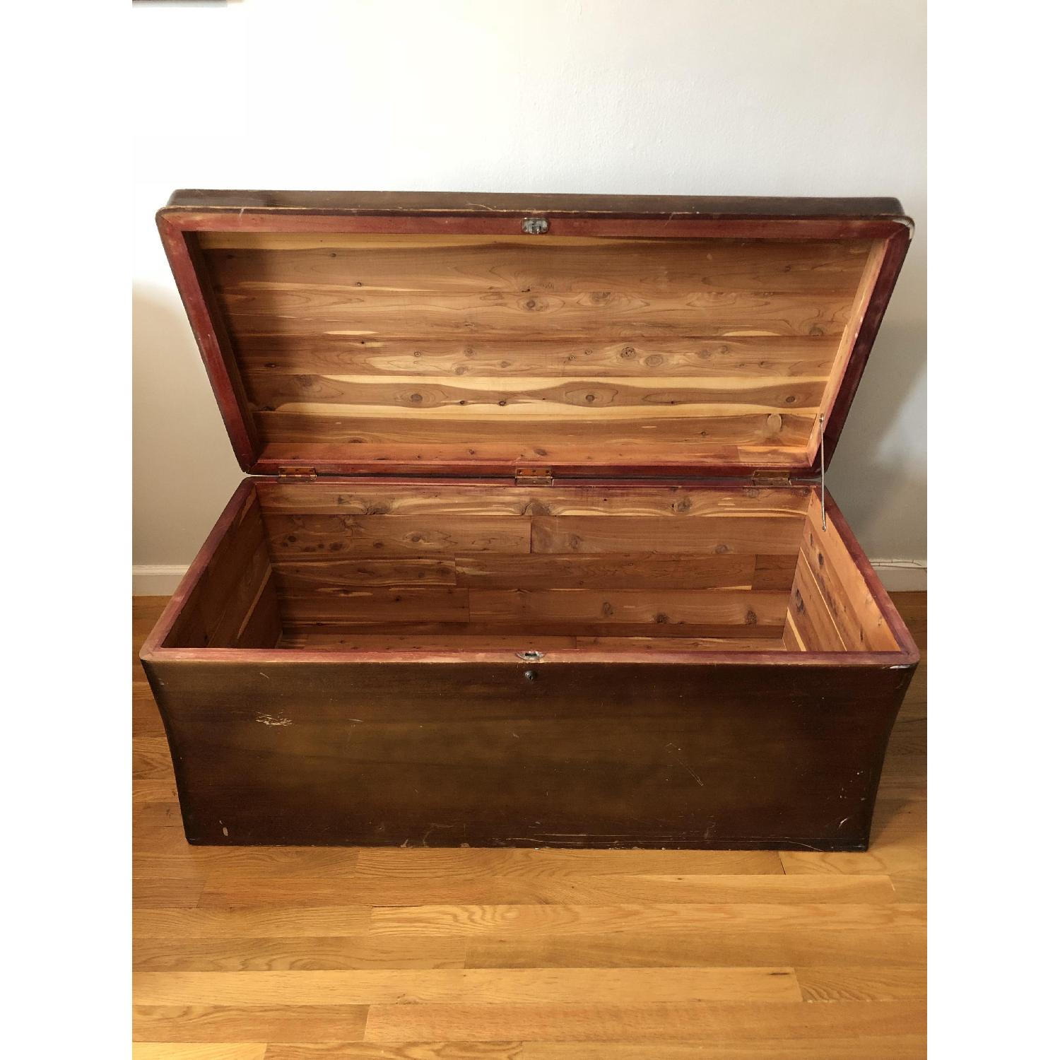 Antique Red Cedar Chest AptDeco