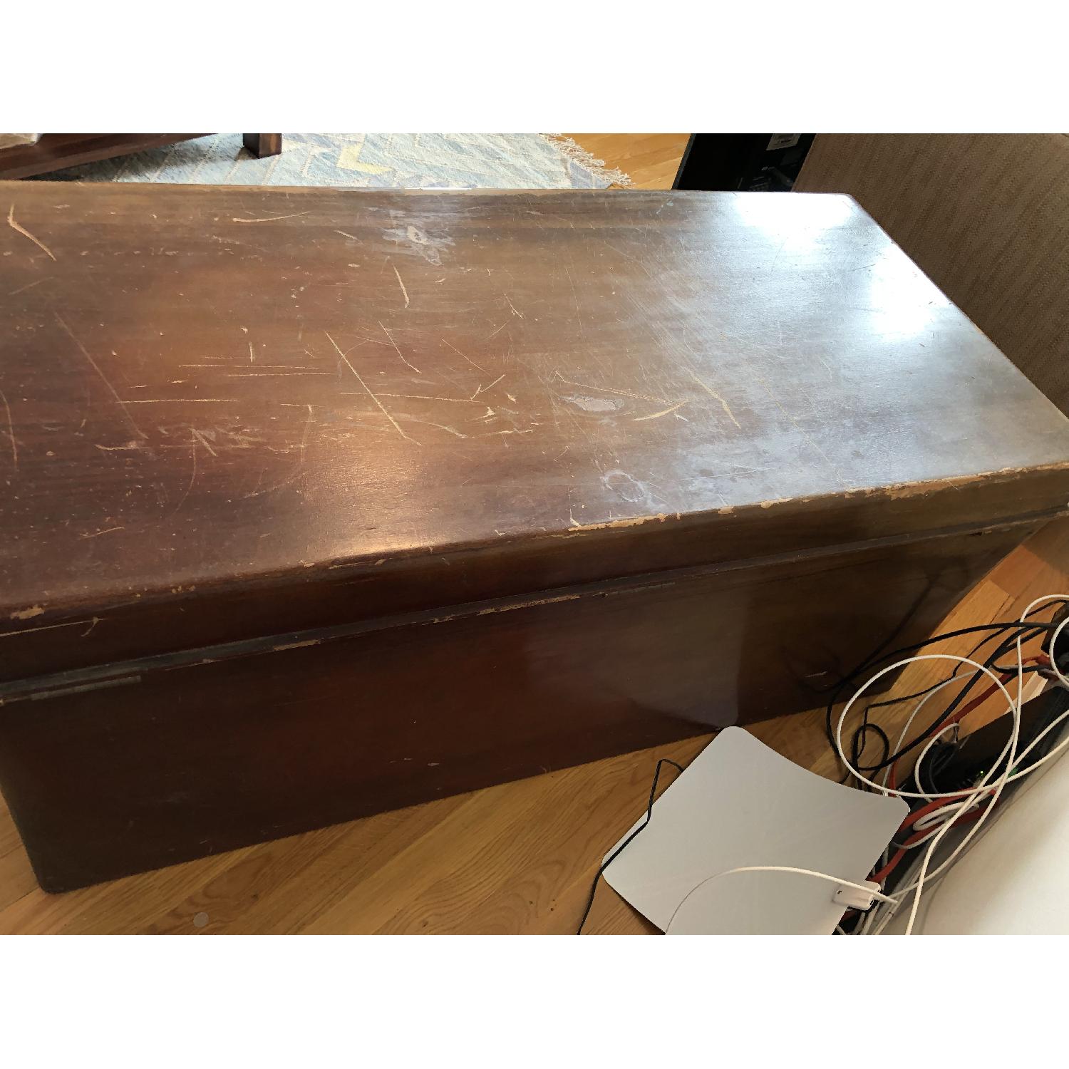 Antique Red Cedar Chest - image-4