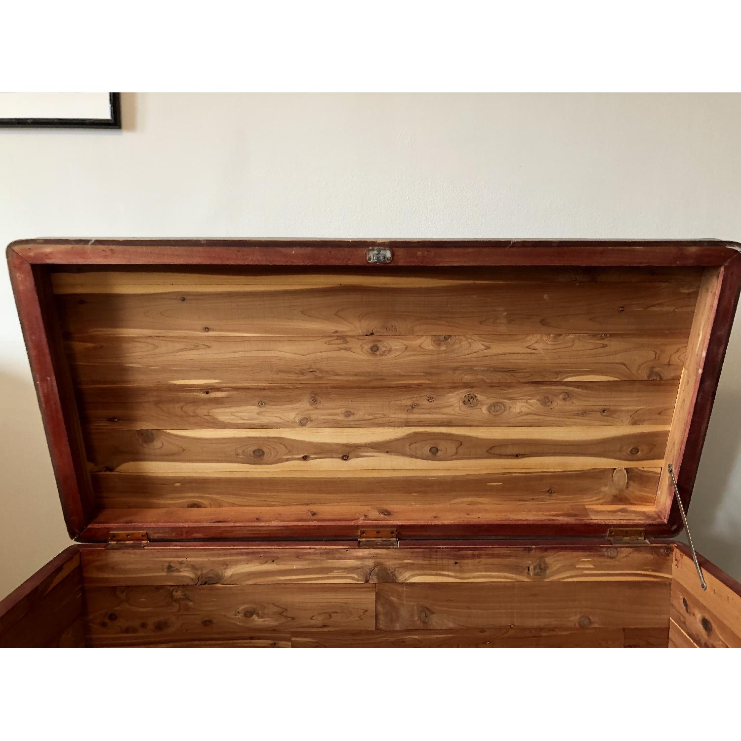 Antique Red Cedar Chest AptDeco