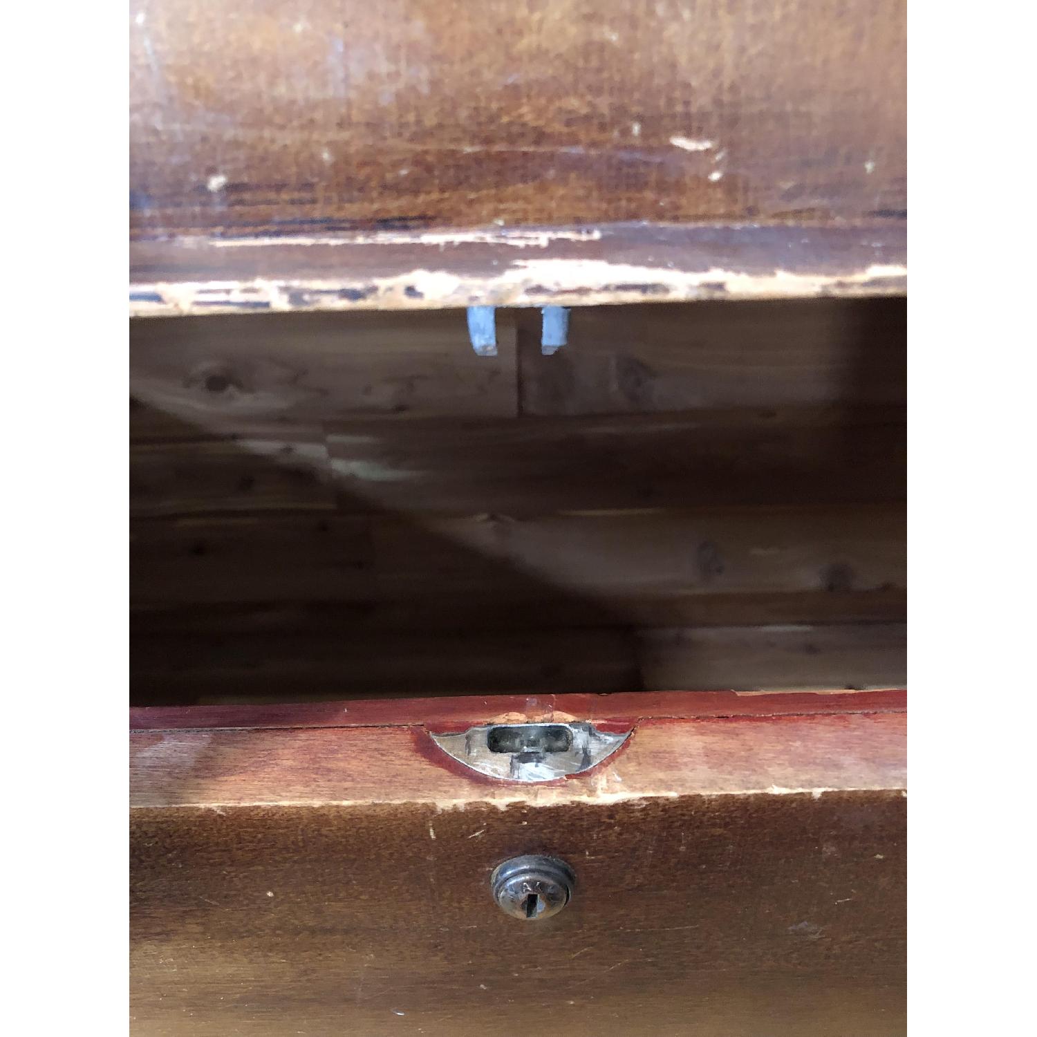 Antique Red Cedar Chest - image-6