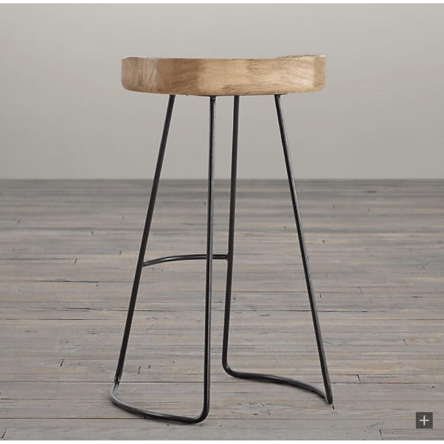 Restoration Hardware 1950s Tractor Seat Stool - image-2