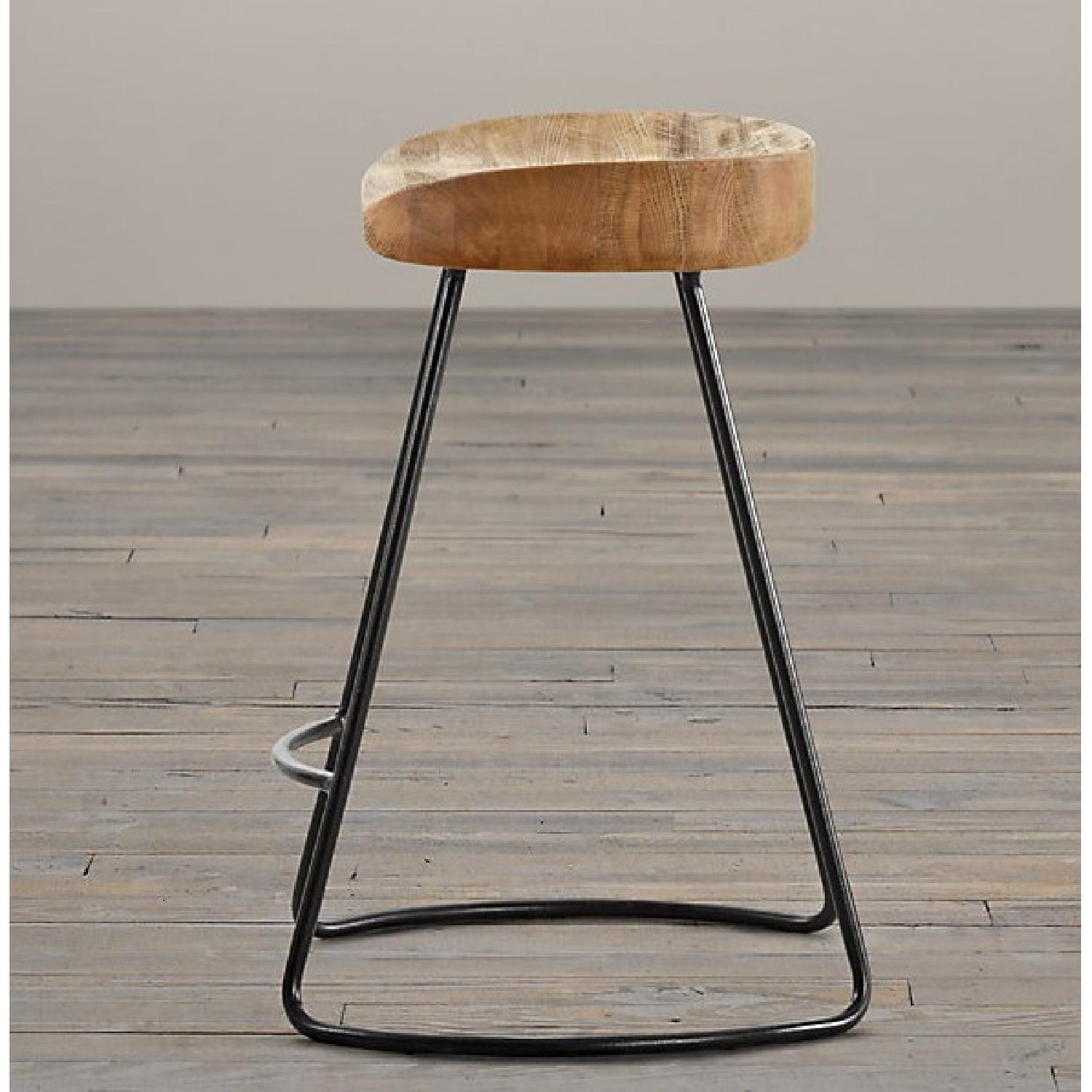 Restoration Hardware 1950s Tractor Seat Stool - image-3