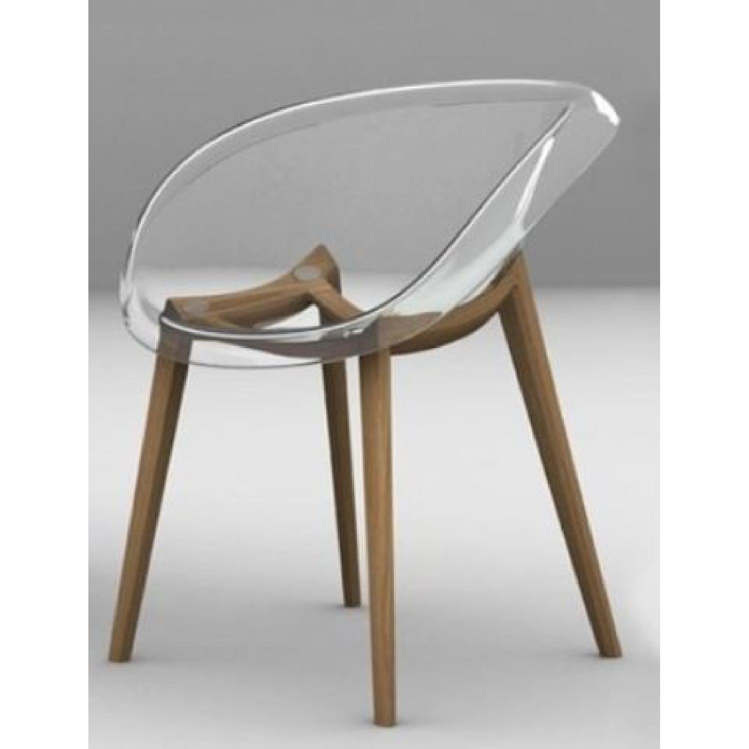 Calligaris Transparent Bloom Chair - AptDeco