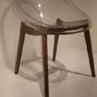 Calligaris Transparent Bloom Chair - AptDeco