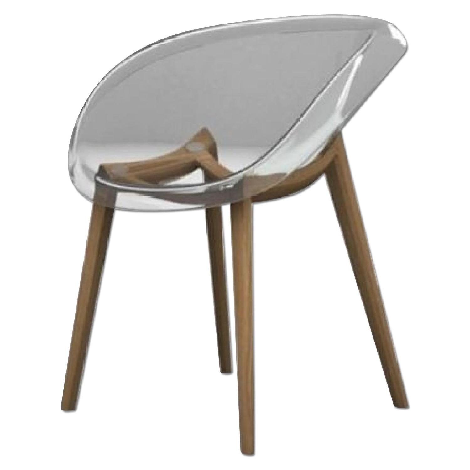 Calligaris Transparent Bloom Chair - AptDeco