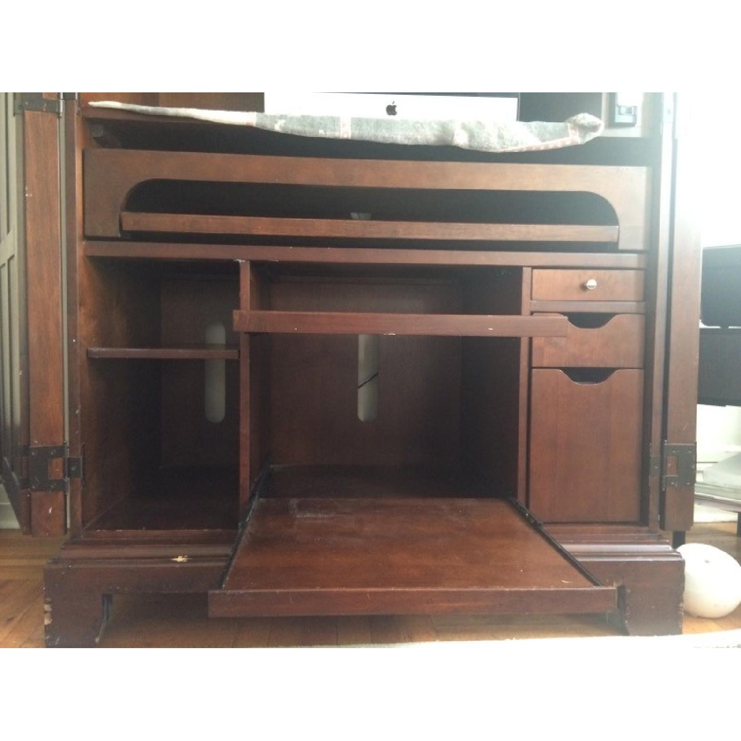 Raymour & Flanigan Urban Crossings Computer Armoire - image-3