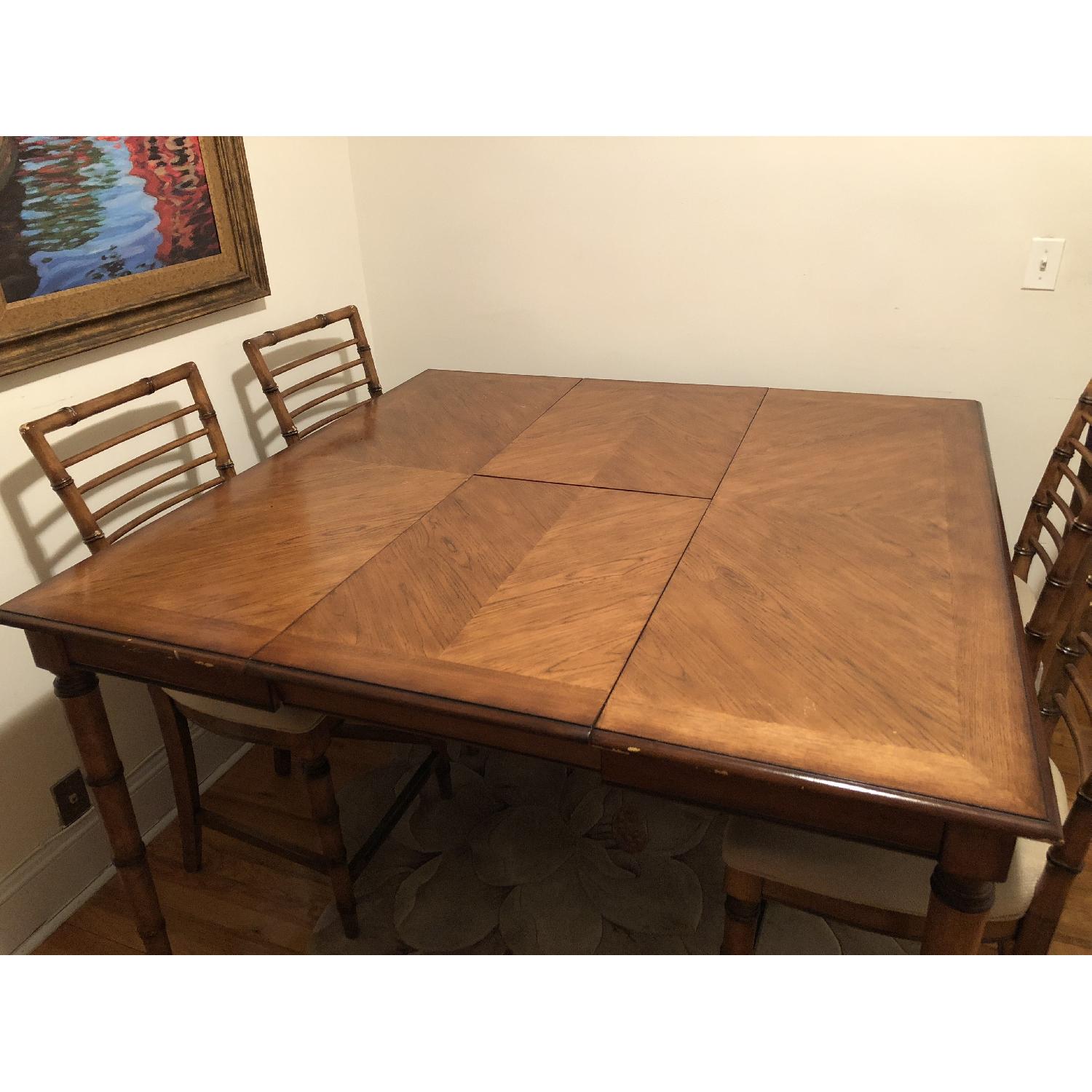 Horchow Expandable Dining Table - image-1