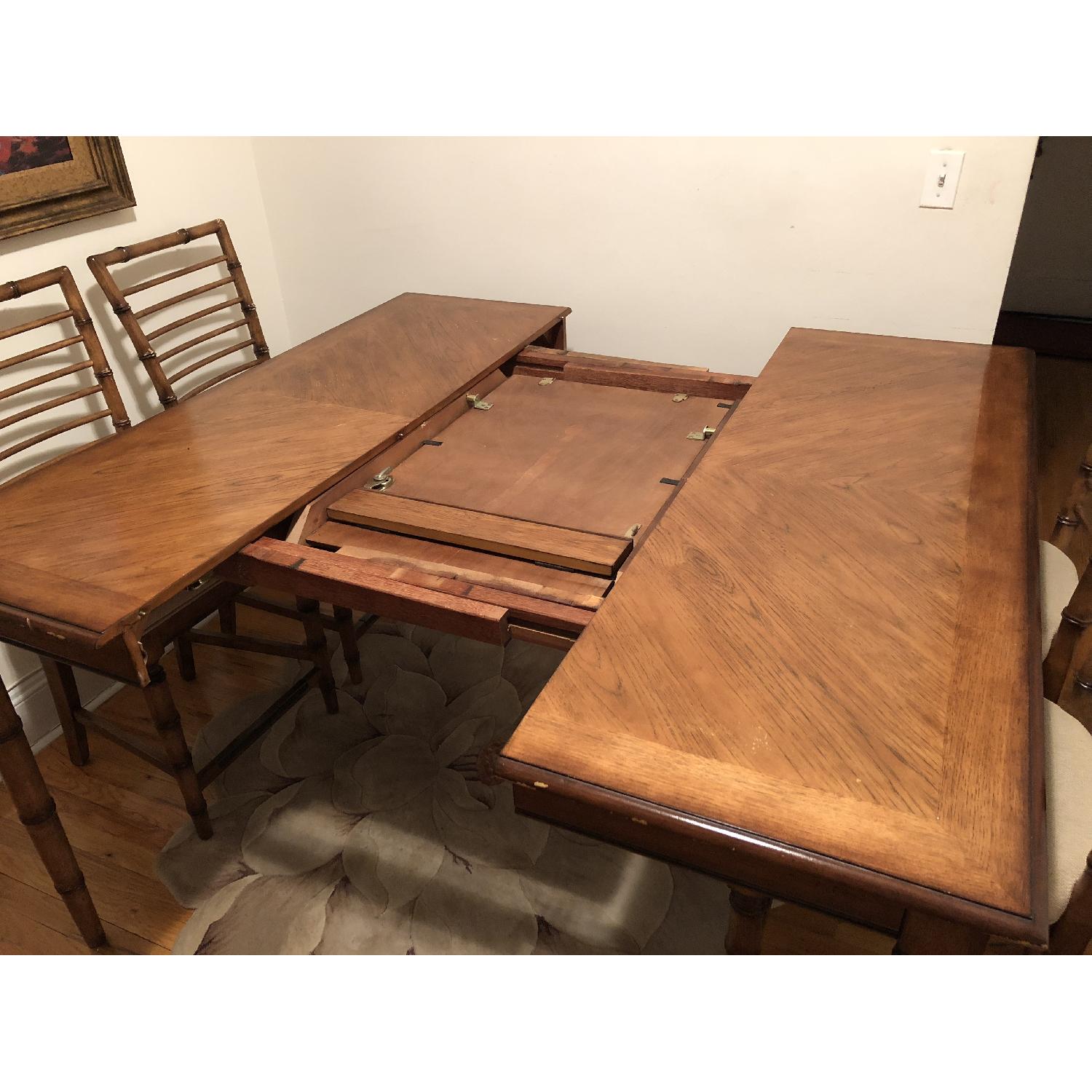 Horchow Expandable Dining Table - image-11