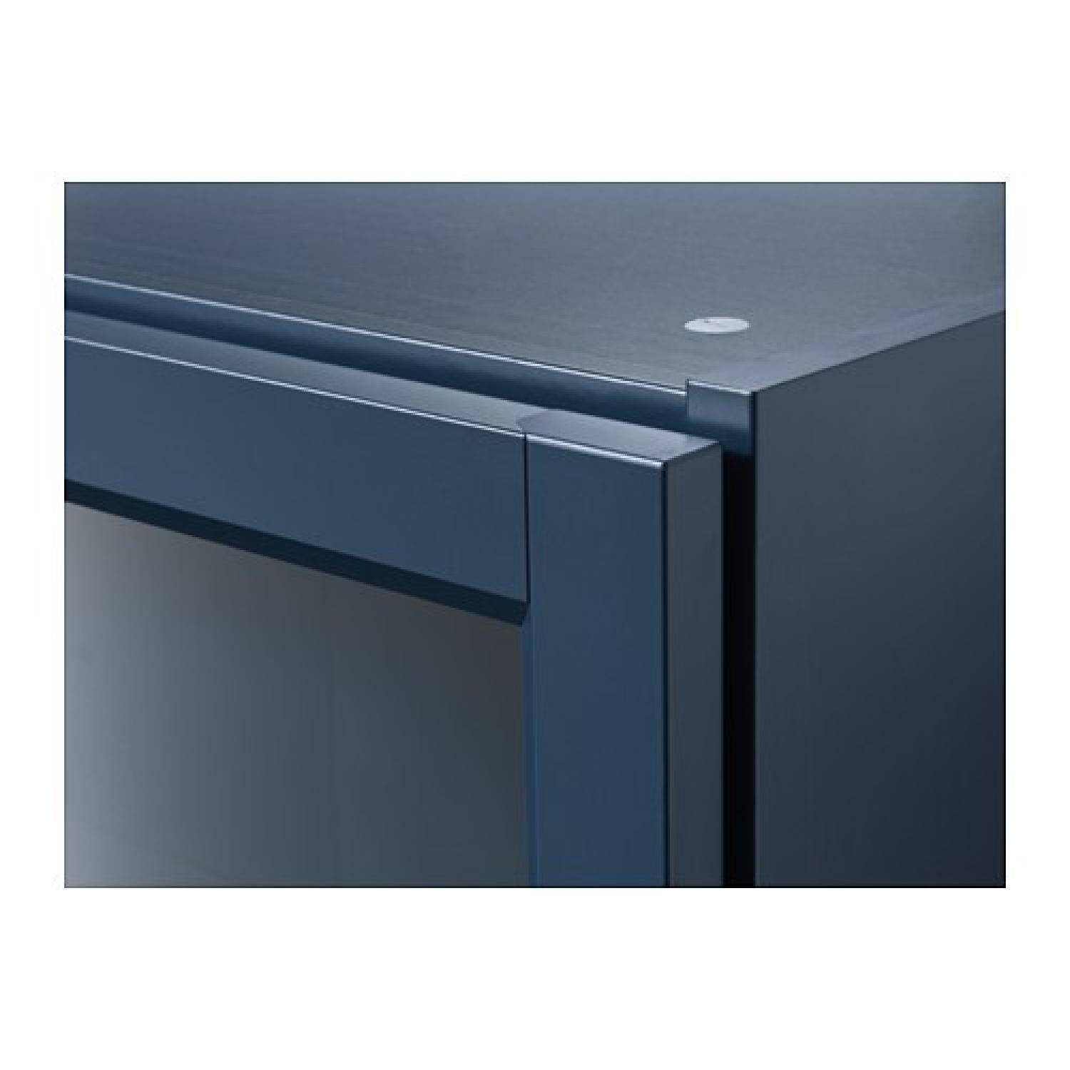 Ikea Billy Bookcase w/ Glass Doors - image-3