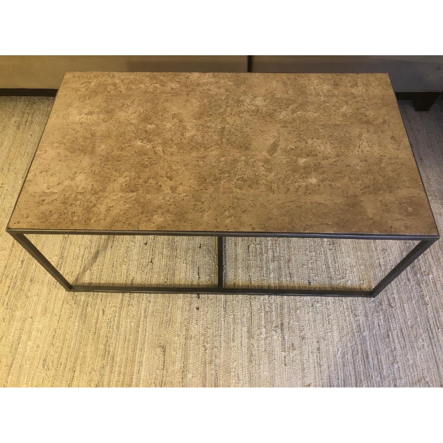 Hammary Furniture Marble Top Coffee Table - image-4