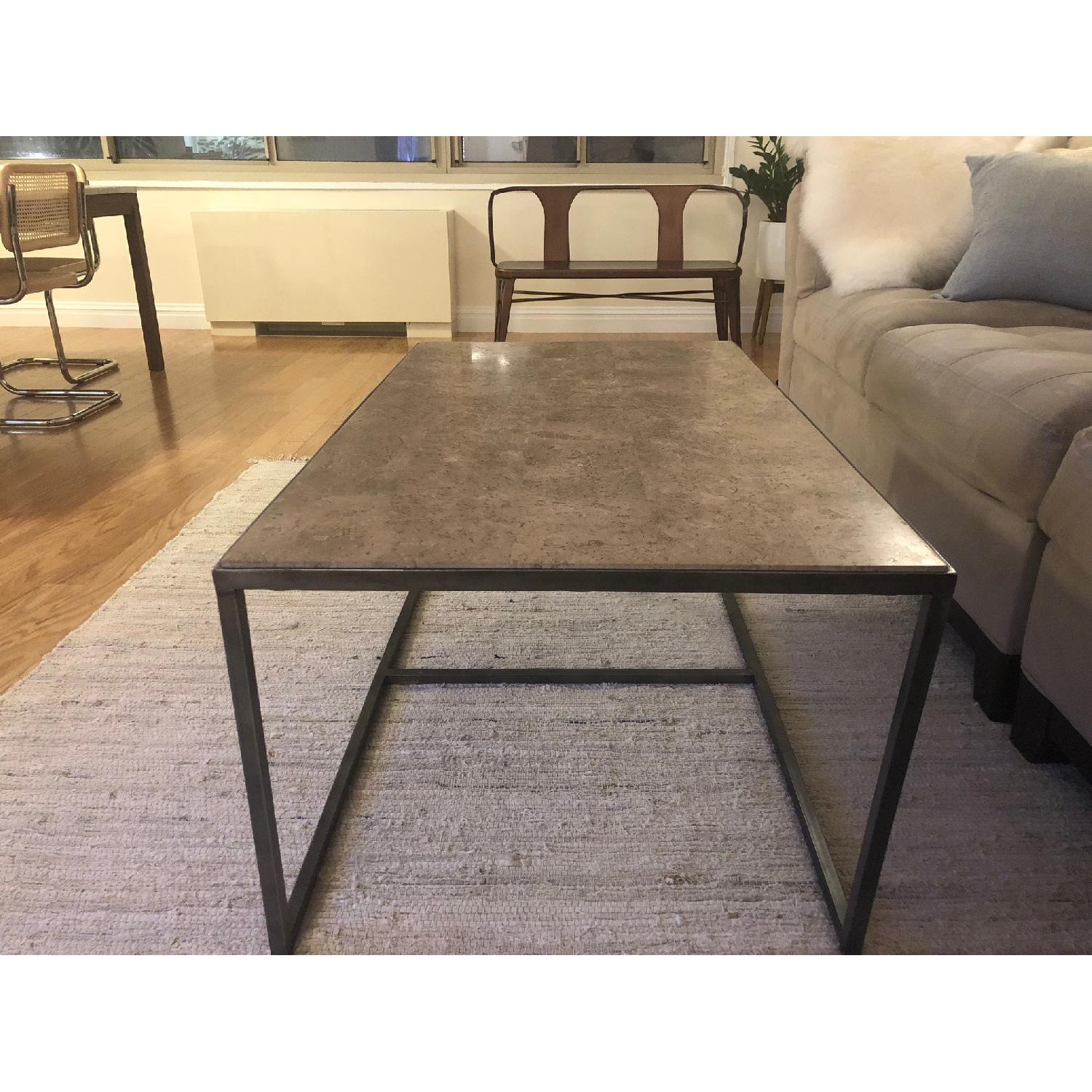 Hammary Furniture Marble Top Coffee Table - image-6